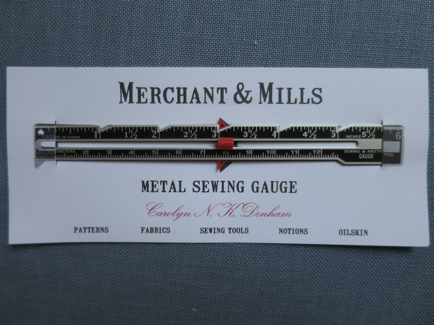 Merchant & Mills Sewing Gauge