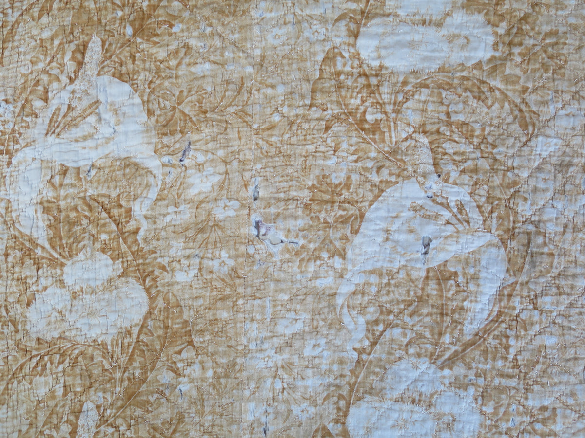 Area of wear on the part quilt's reverse