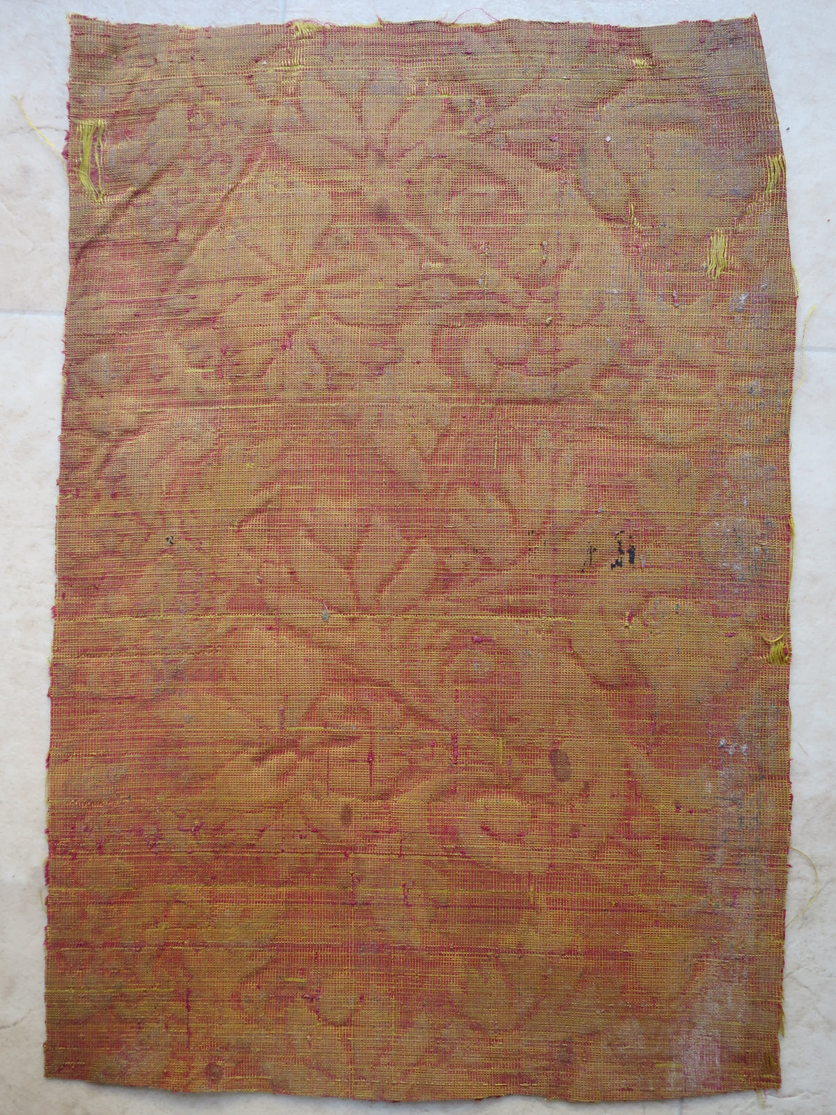 Italian Silk Velvet Panel, c. 1650