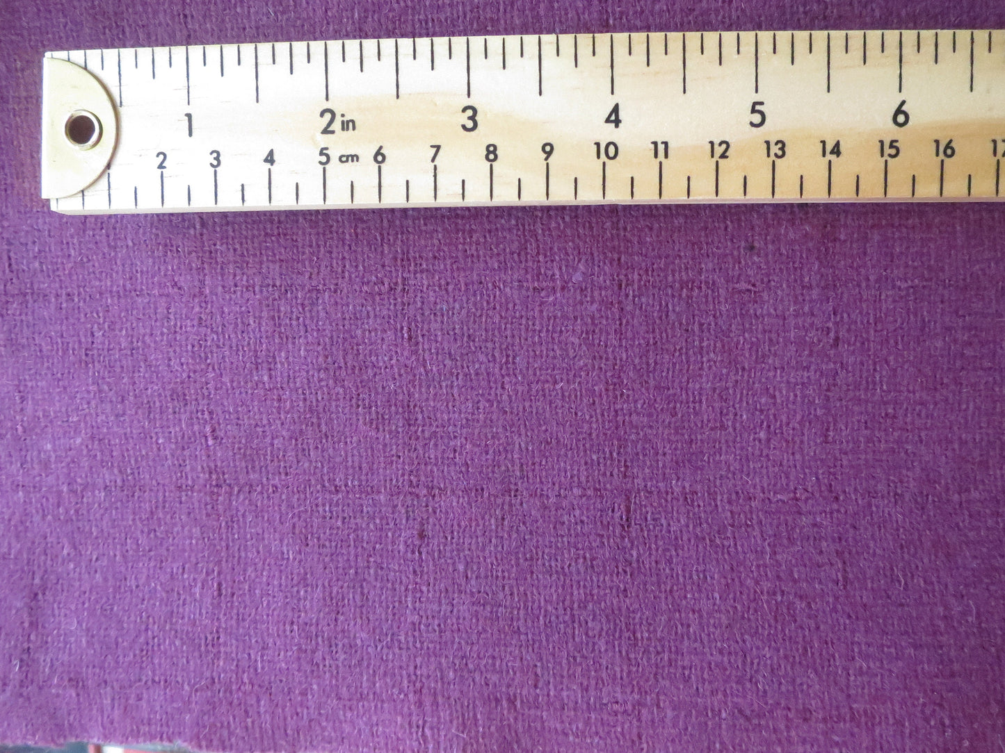Open Weave Alternating Check Scottish Wool Fabric- 700 cm/ 275.5 Inches Length