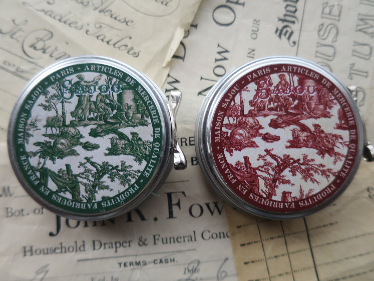 Sajou Tins of Mini Thread Cocoons