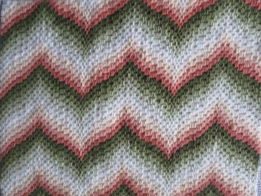 Vintage Hand Worked Florentine Tapestry