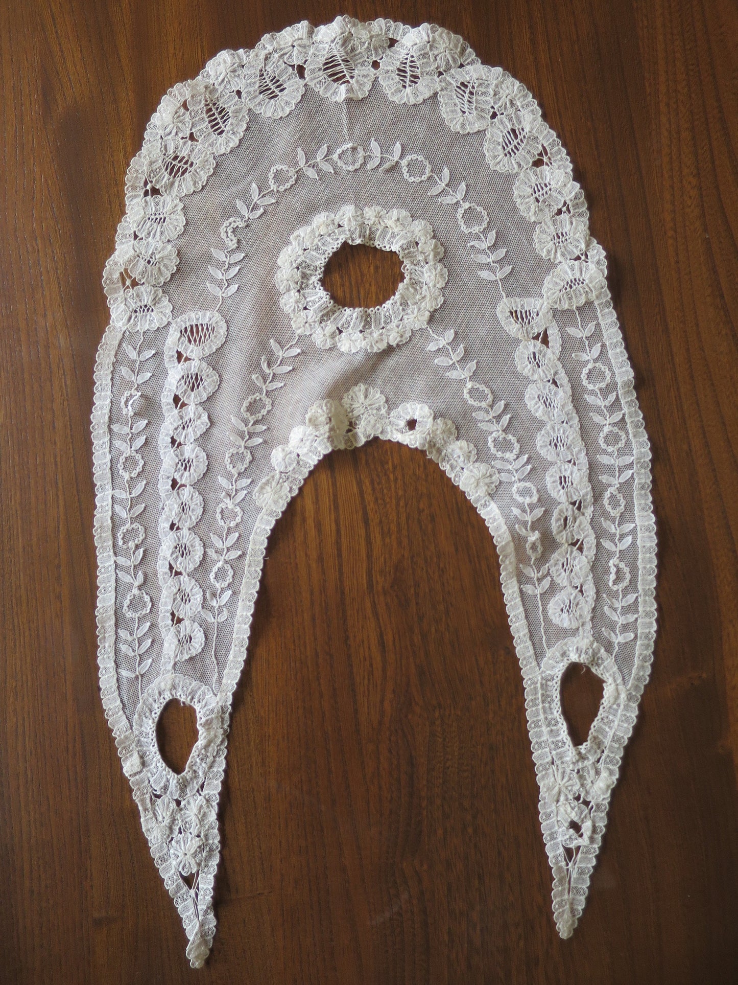 Antique Handmade Princess Lace Collar