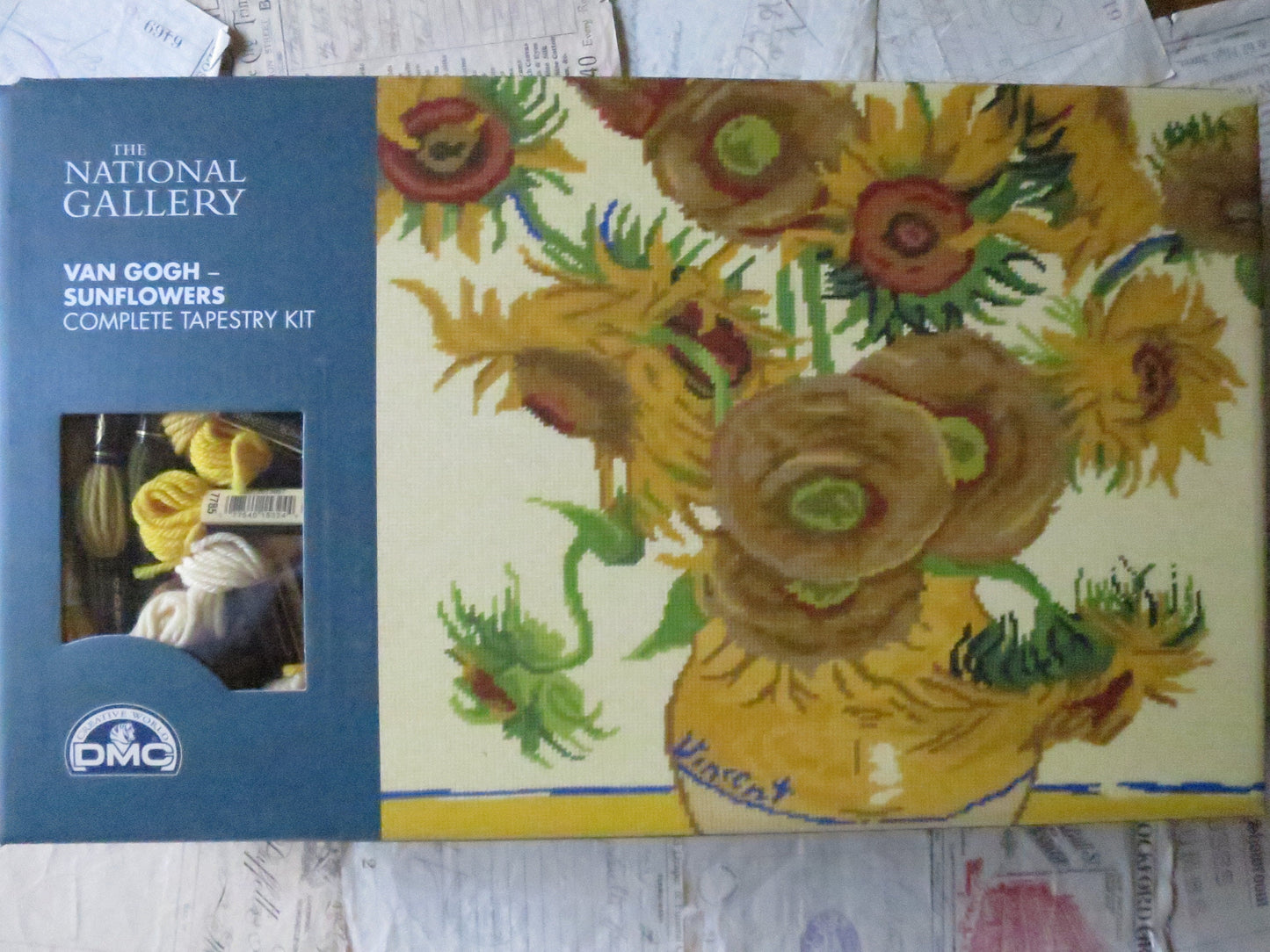 The National Gallery 'Sunflowers' Van Gogh- Tapestry Kit
