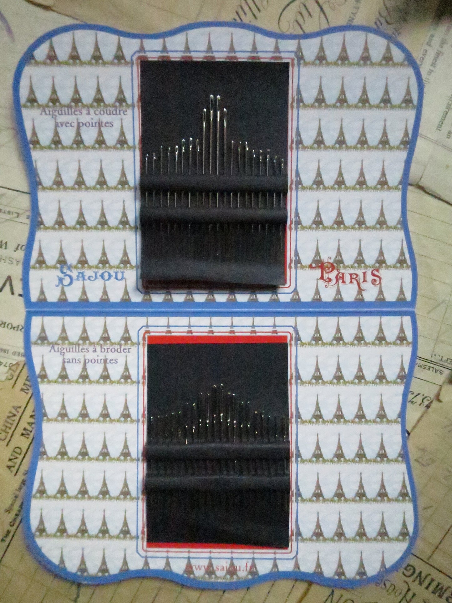 Sajou Paris Landmarks 40 Needle Selection Picture Books