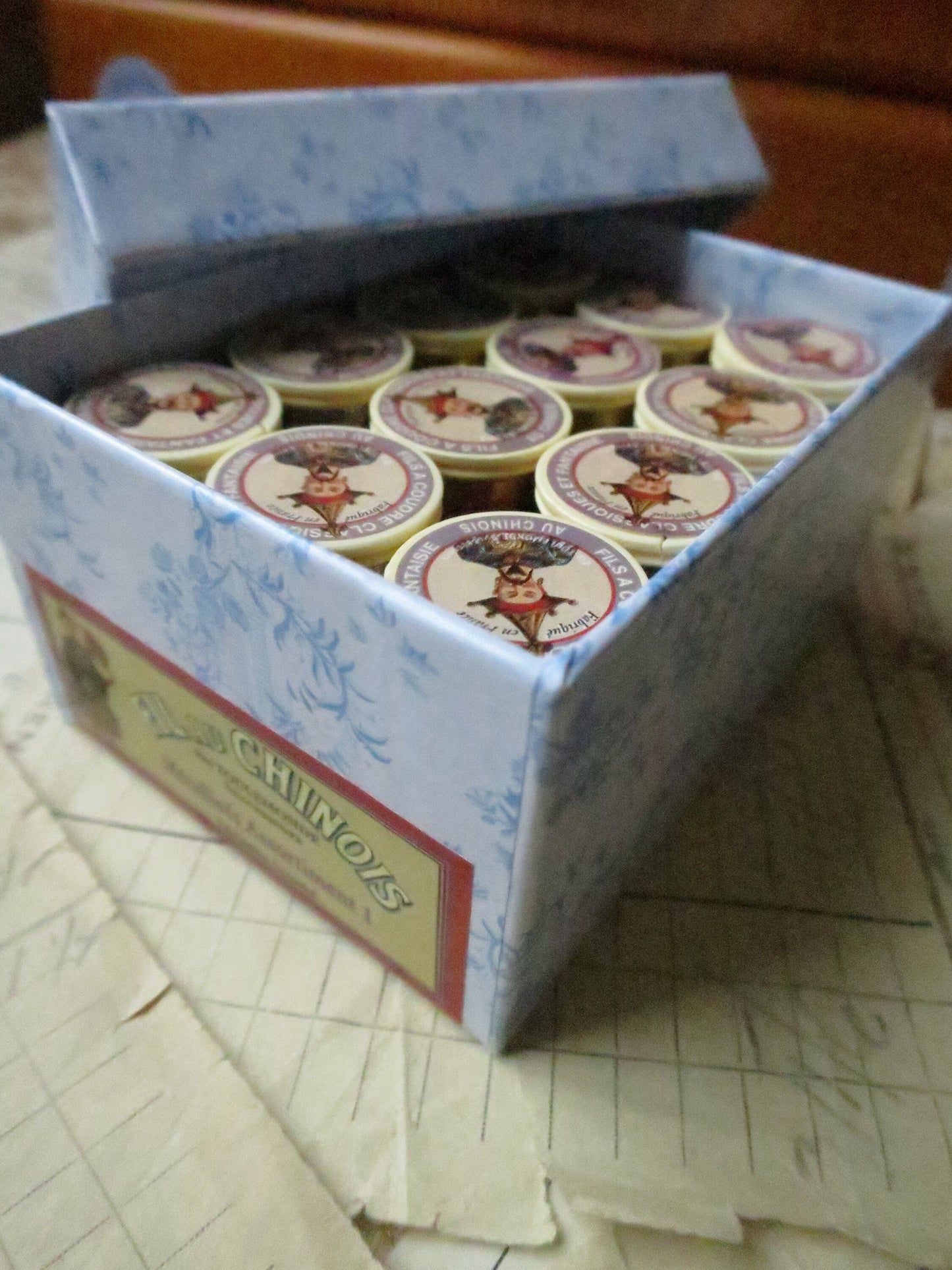 Sajou Boxed Set 12 Fil Metalise No.40 Metallic Thread- No.2 Bright Tones