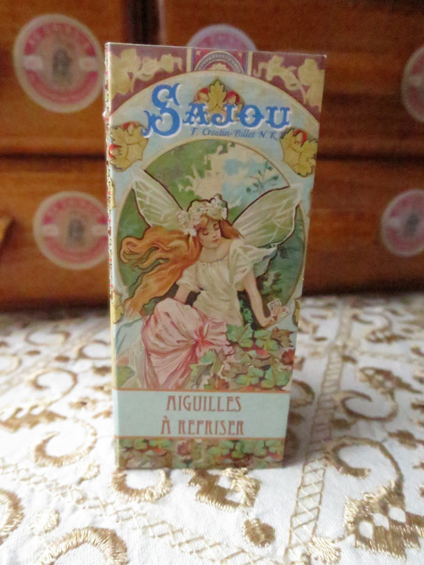 Sajou Booklet 6 Sharp Point Darning Needles- Sajou Fairy