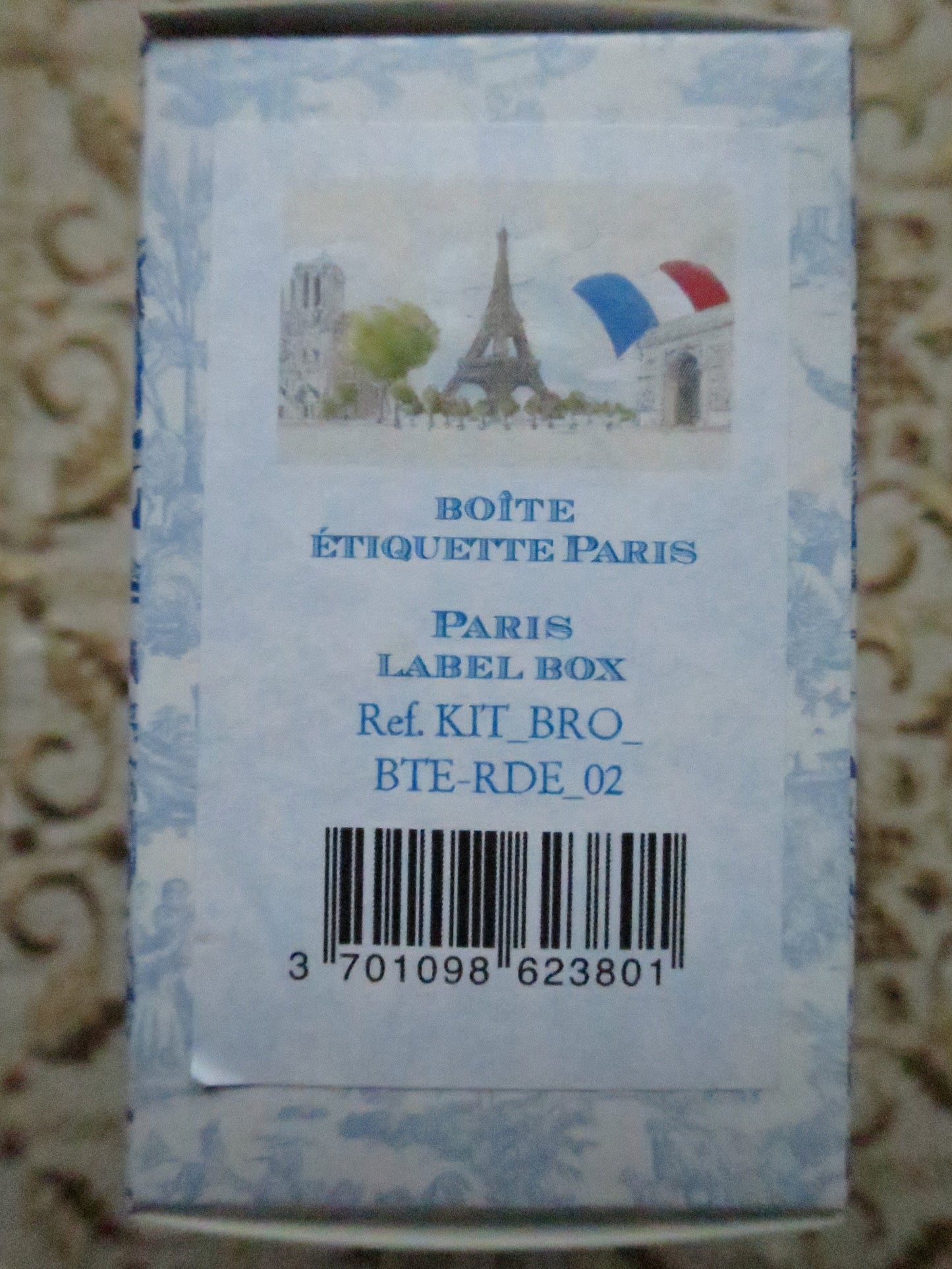 Sajou Pot to Embroider- Paris Landmarks