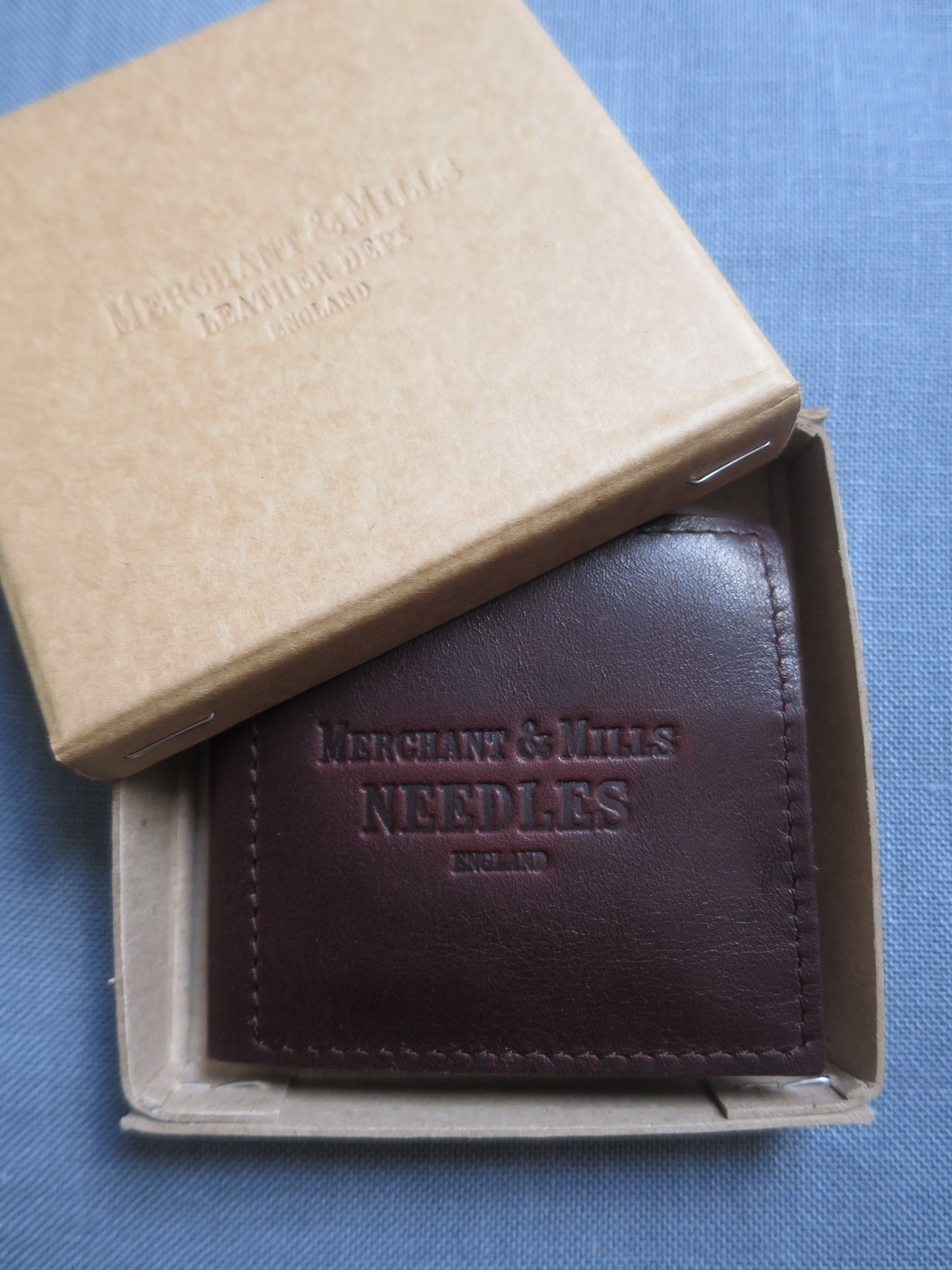 Merchant & Mills Leather Needle Wallet