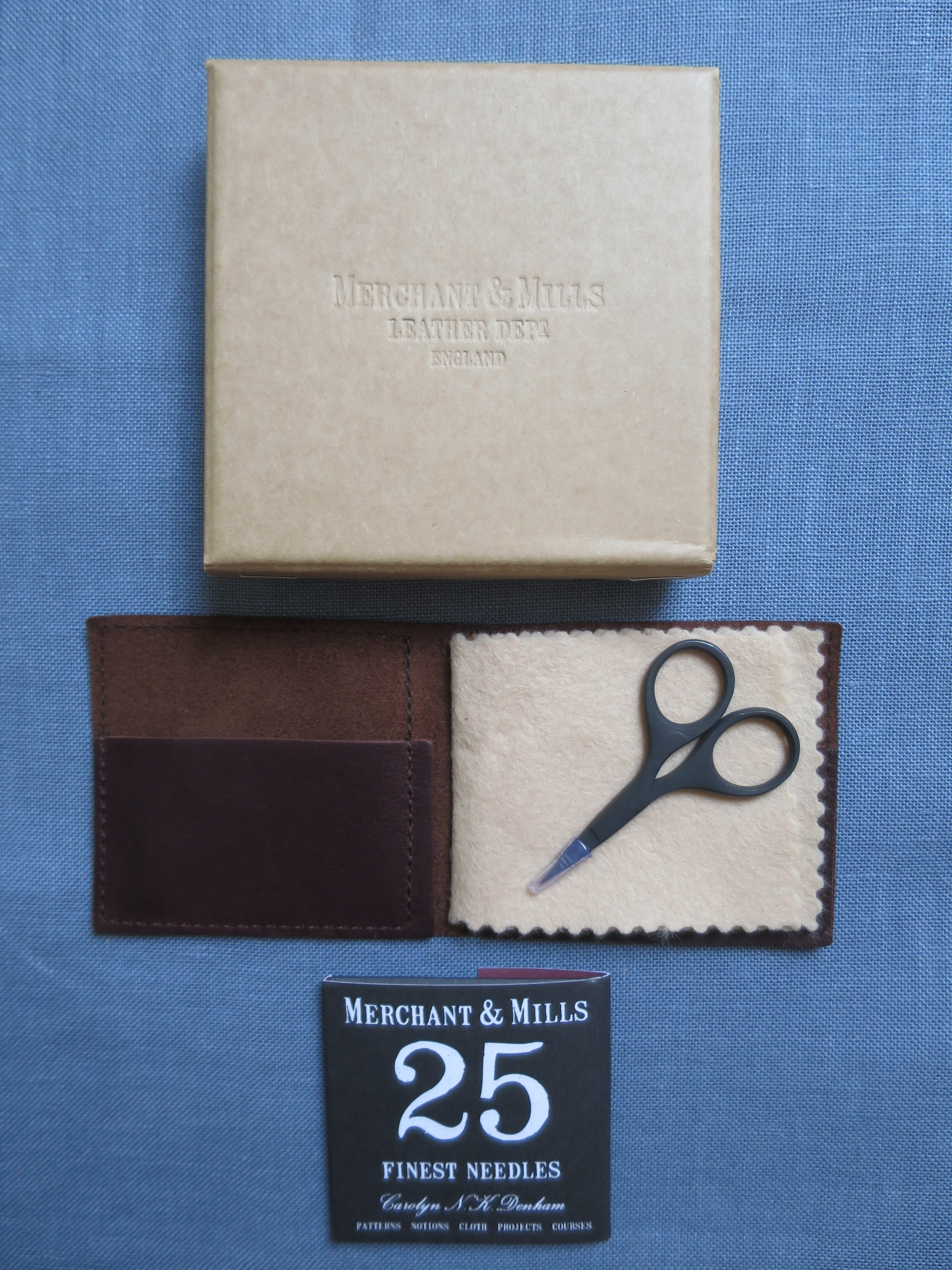 Merchant & Mills Leather Needle Wallet