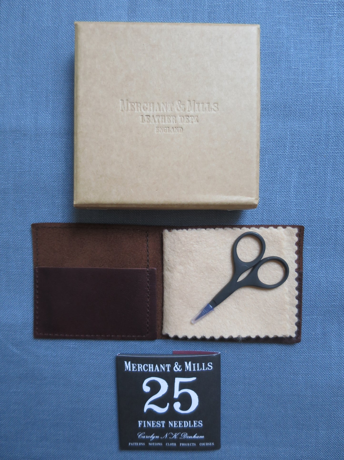 Merchant & Mills Leather Needle Wallet