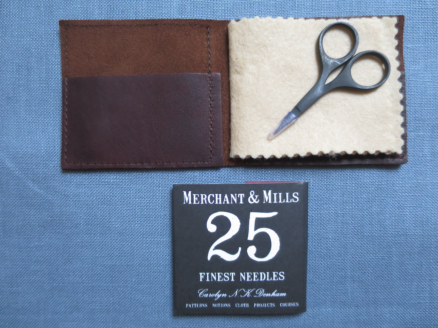 Merchant & Mills Leather Needle Wallet