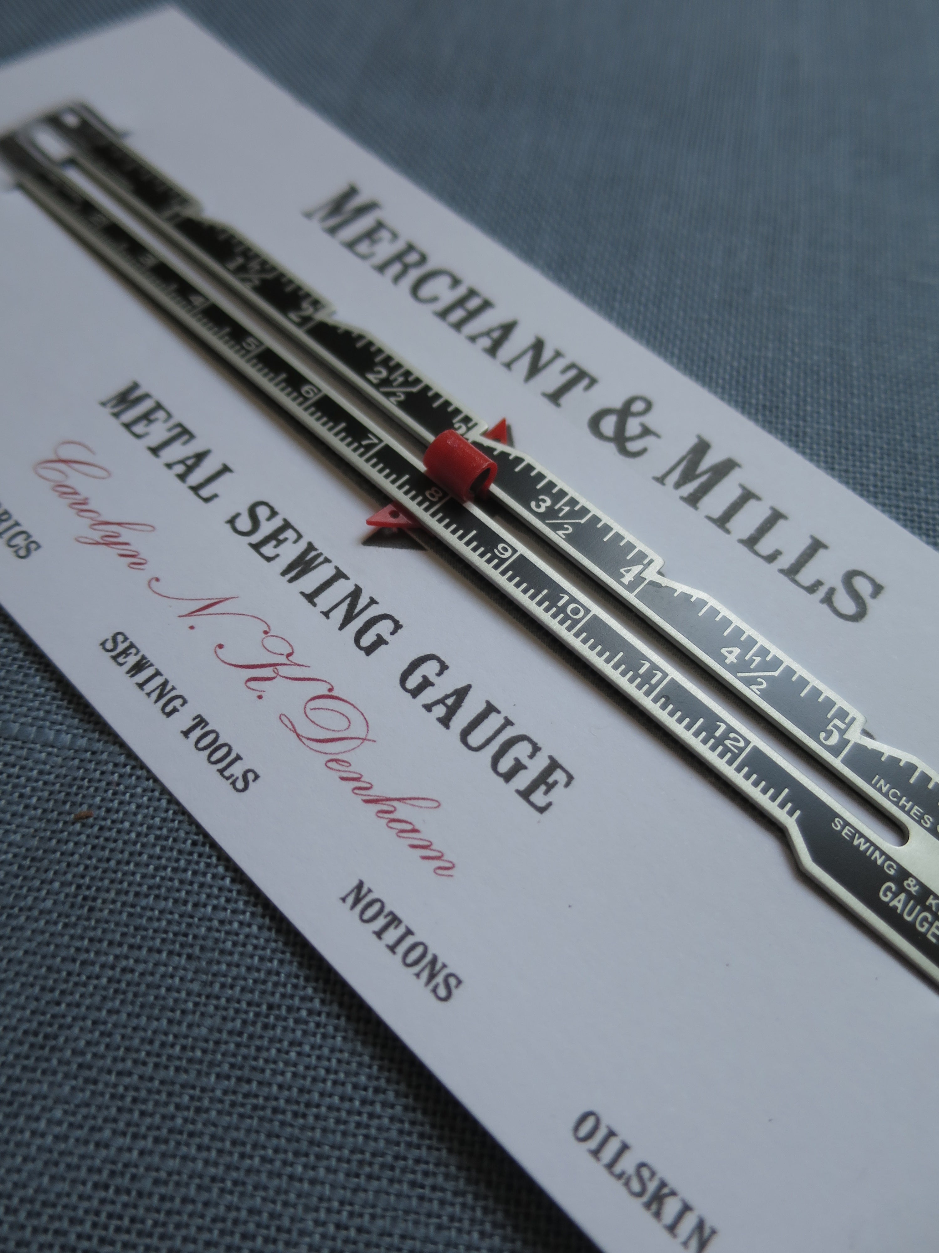 Merchant & Mills Sewing Gauge