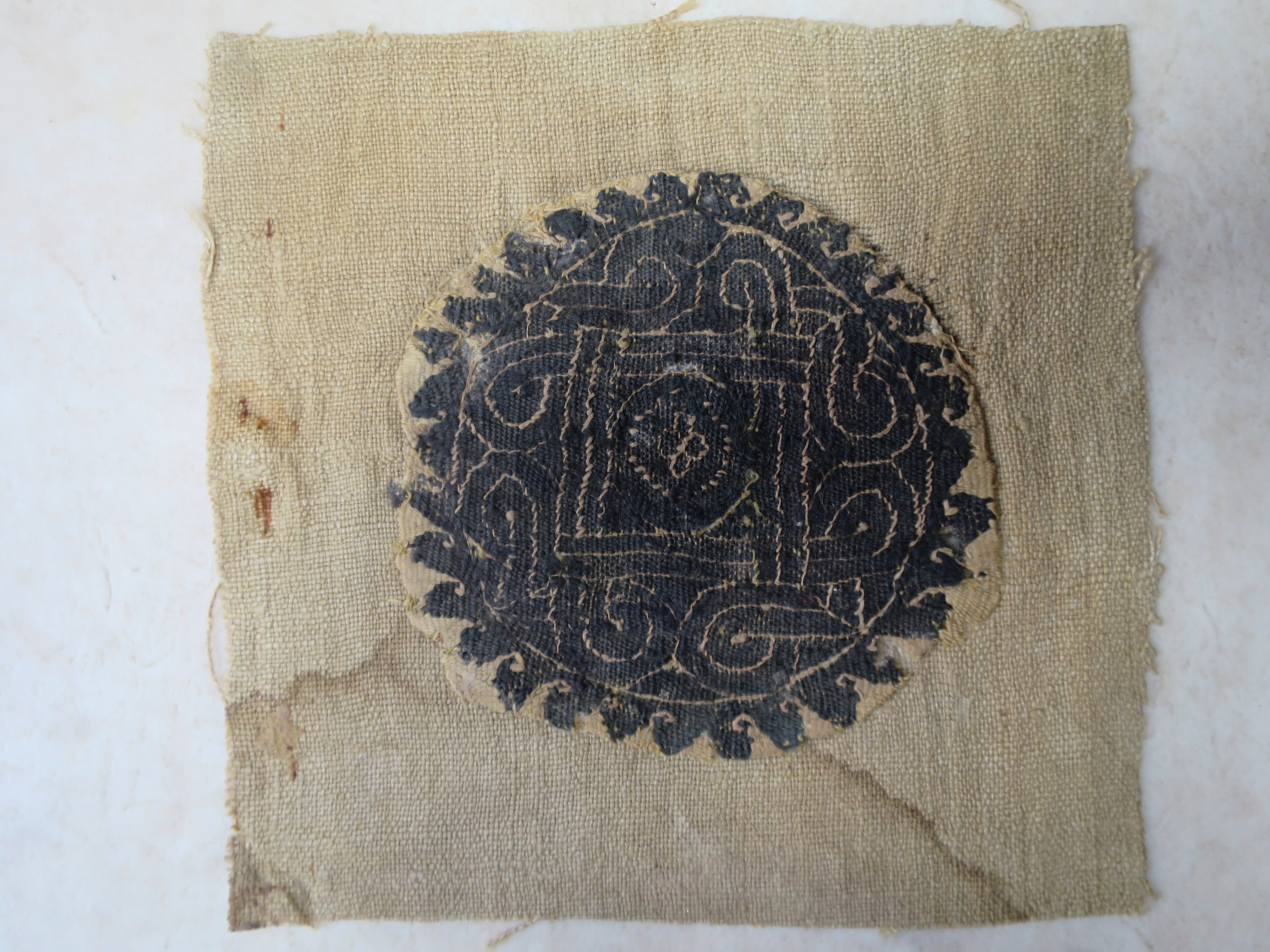 Coptic Geometric Roundel Circa 525–550 AD