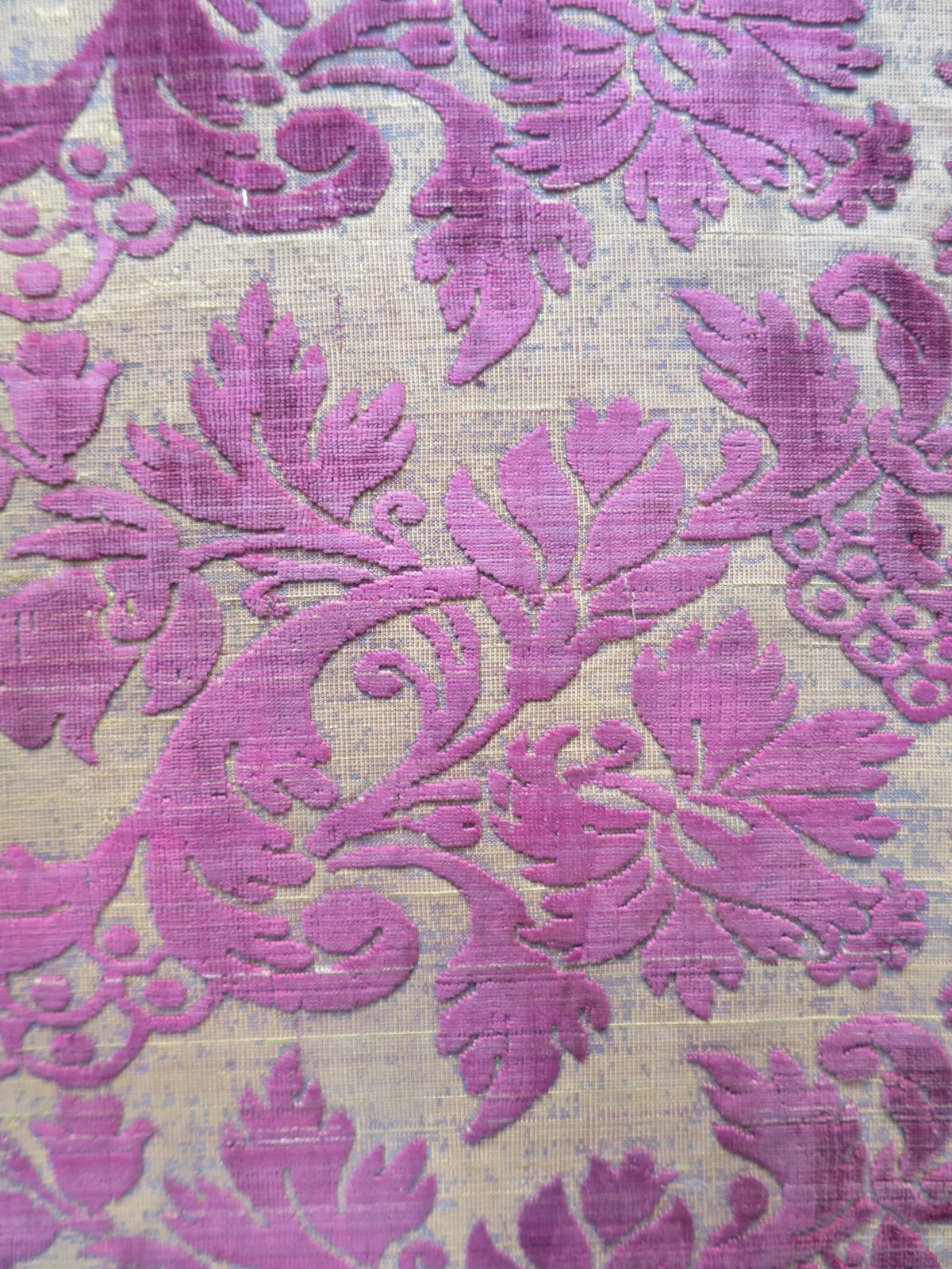 Italian Silk Velvet Panel, c. 1650