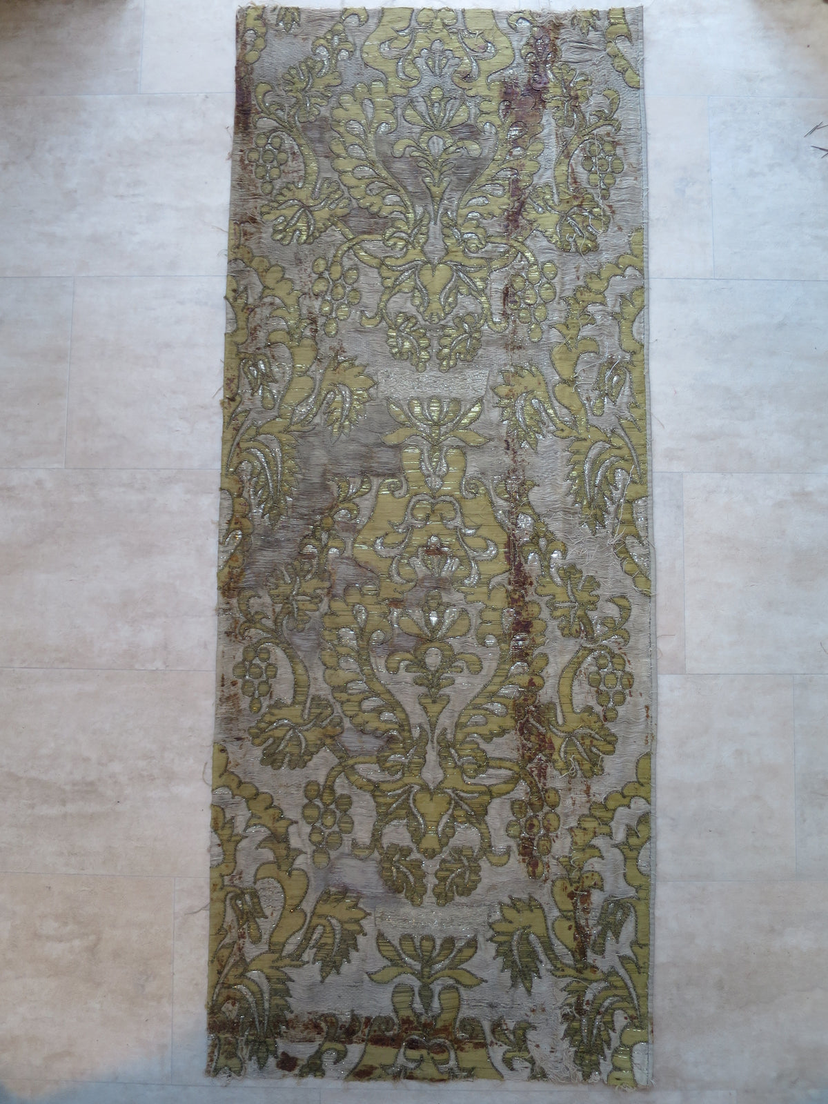 Spanish Cloth-of-Gold & Bullion Embroidery Panel, c. 1590–1610, Clive Rogers Provenance
