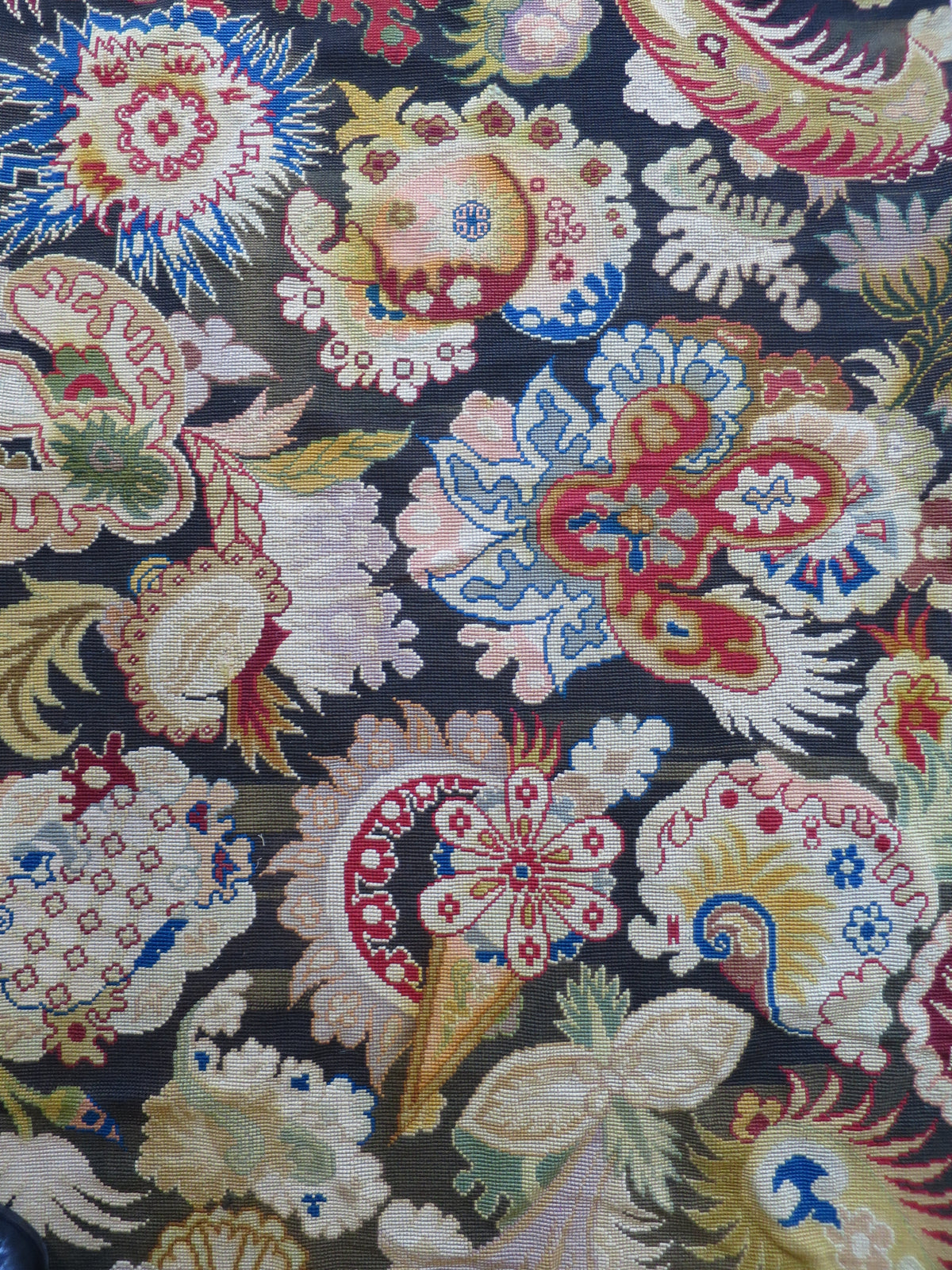 Two English Gros Point Needlework Panels, c. 1690–1702