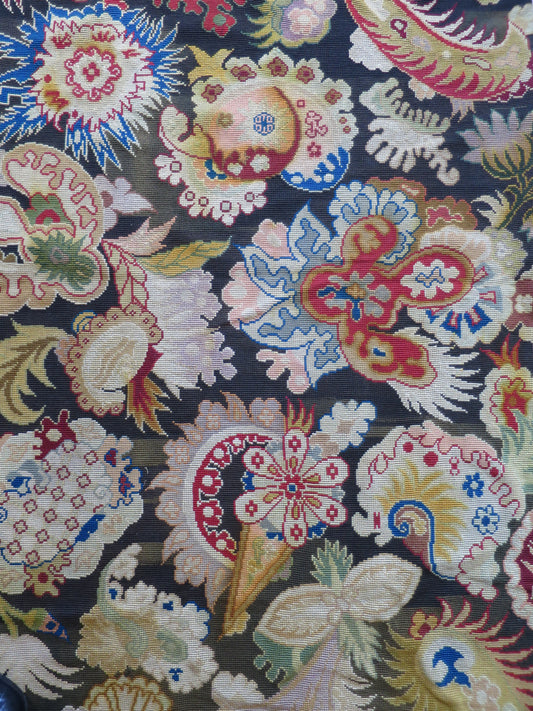 Two English Gros Point Needlework Panels, c. 1690–1702