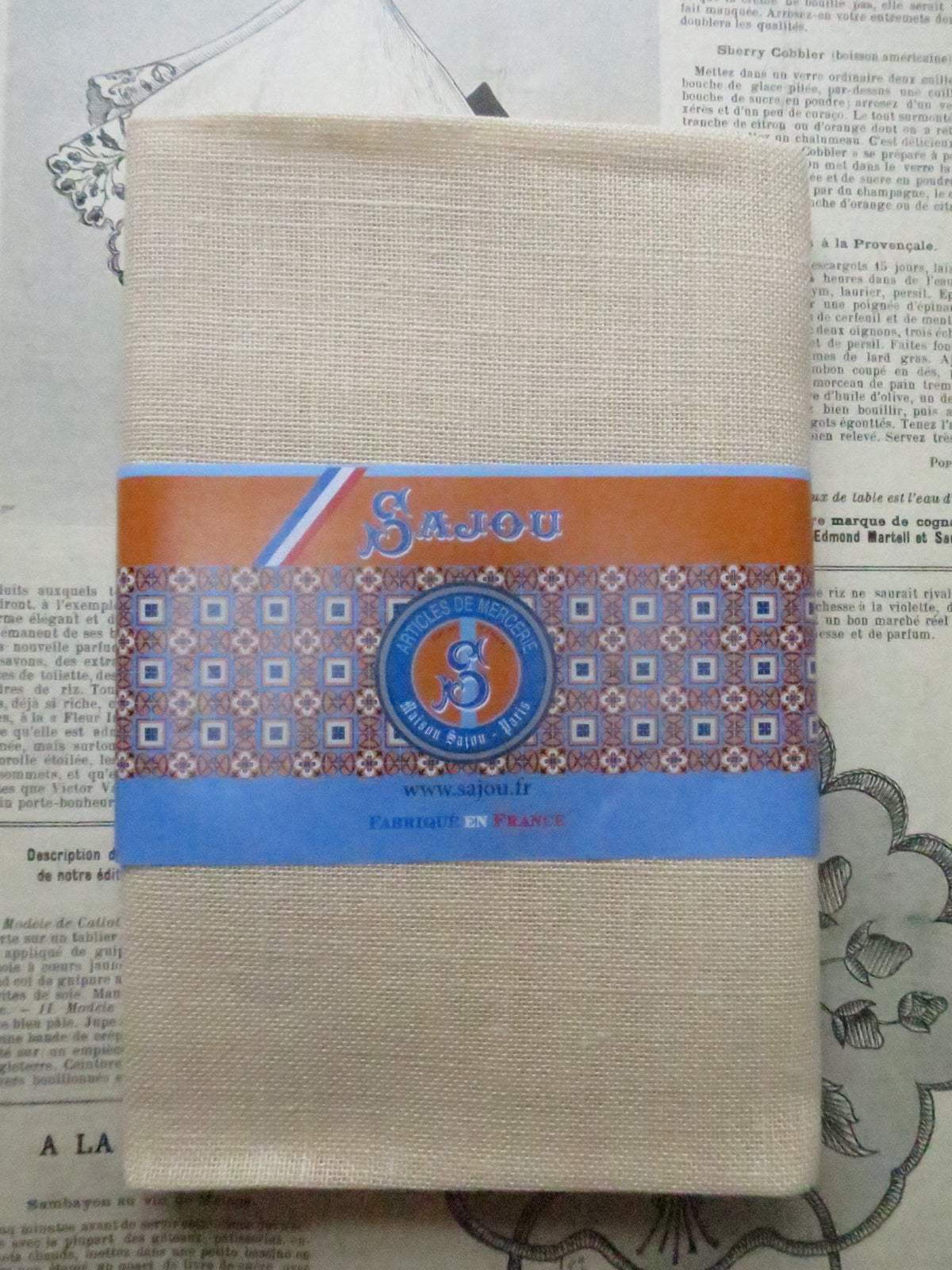 70 x 70 cm Sajou 32 Count (12 threads per cm) Embroidery Linen- Bayeux Tapestry