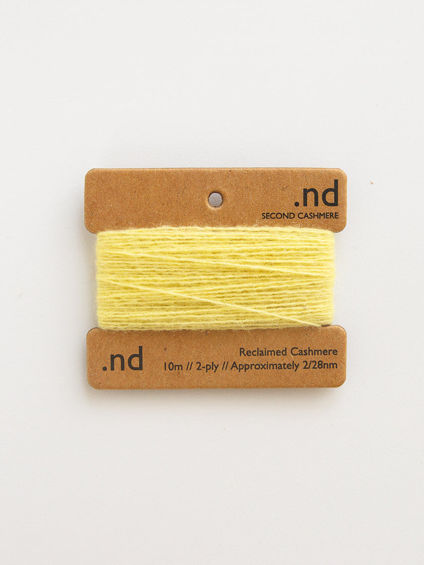 Second Cashmere Luxury Reclaimed Cashmere Yarn