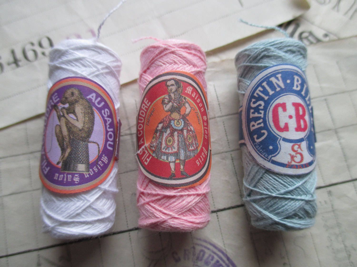 Sajou Tacking Thread Assortment – Penelope Textiles Ltd
