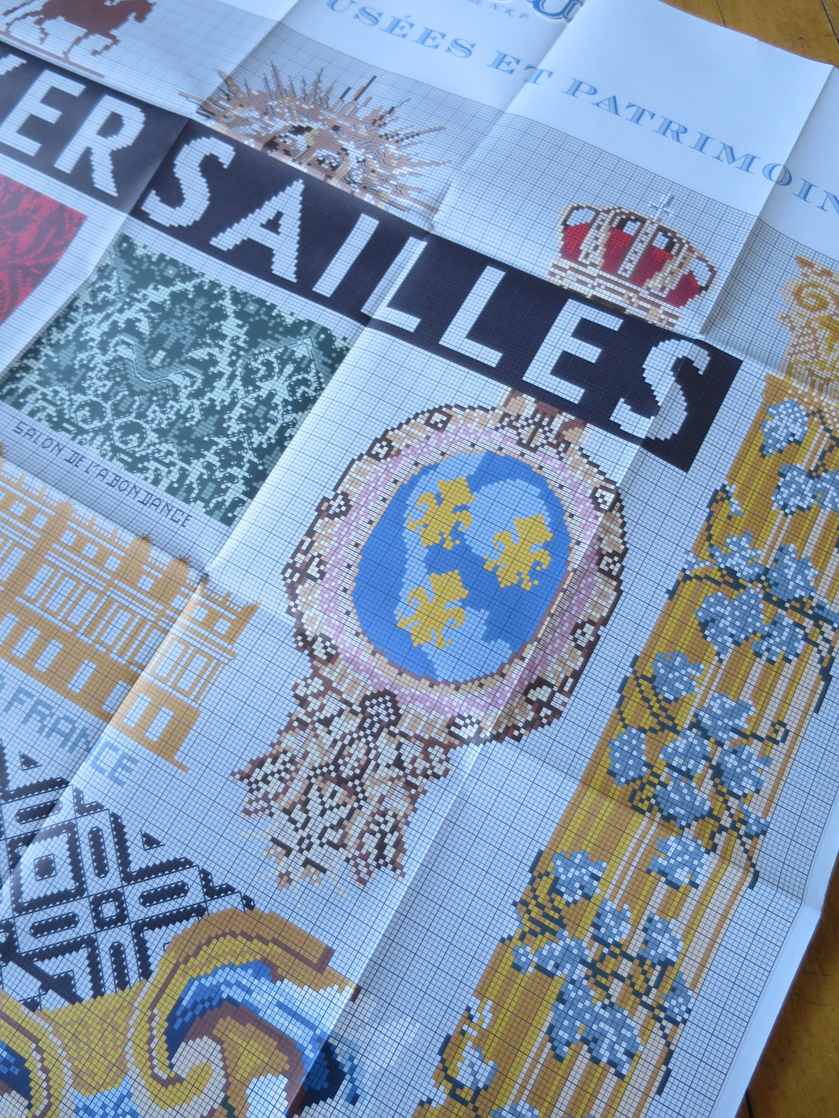 Sajou Large Versailles Museum & Heritage Chart