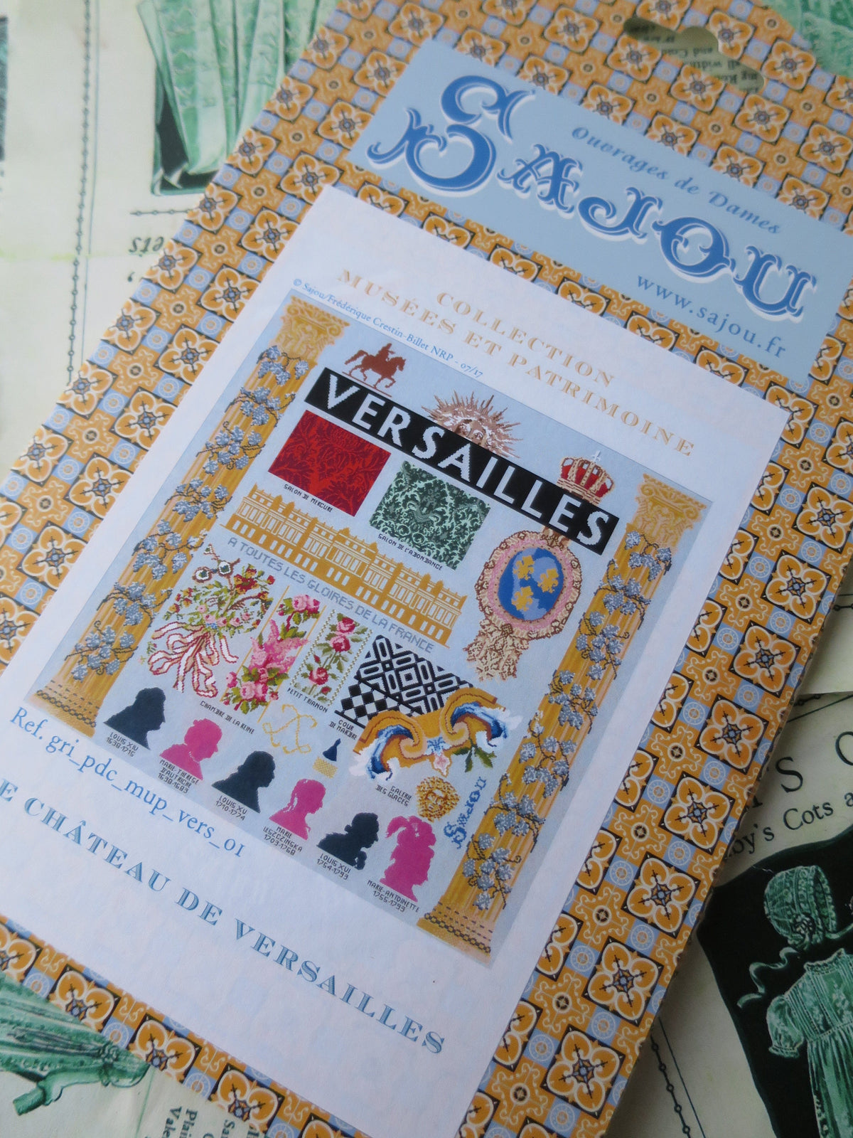 Sajou Large Versailles Museum & Heritage Chart