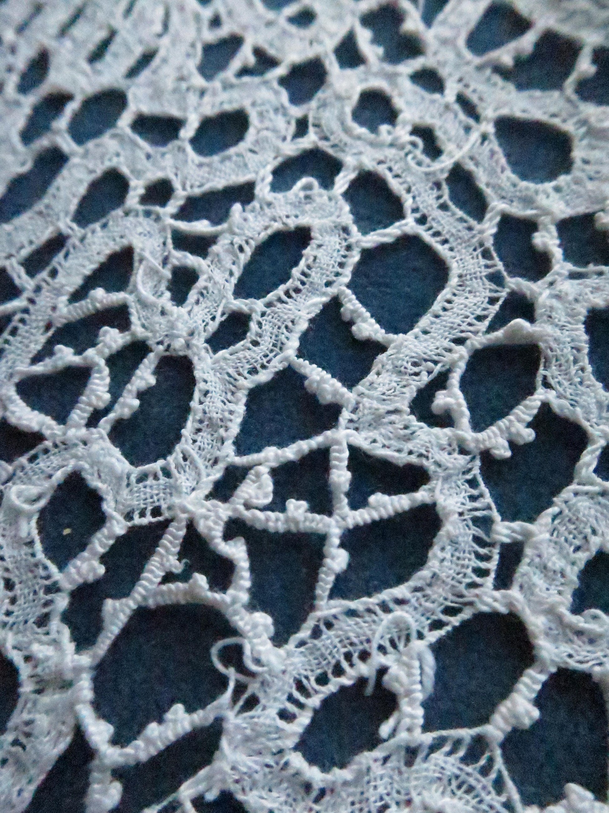 Antique Edwardian Handmade Tape Lace Dress Front
