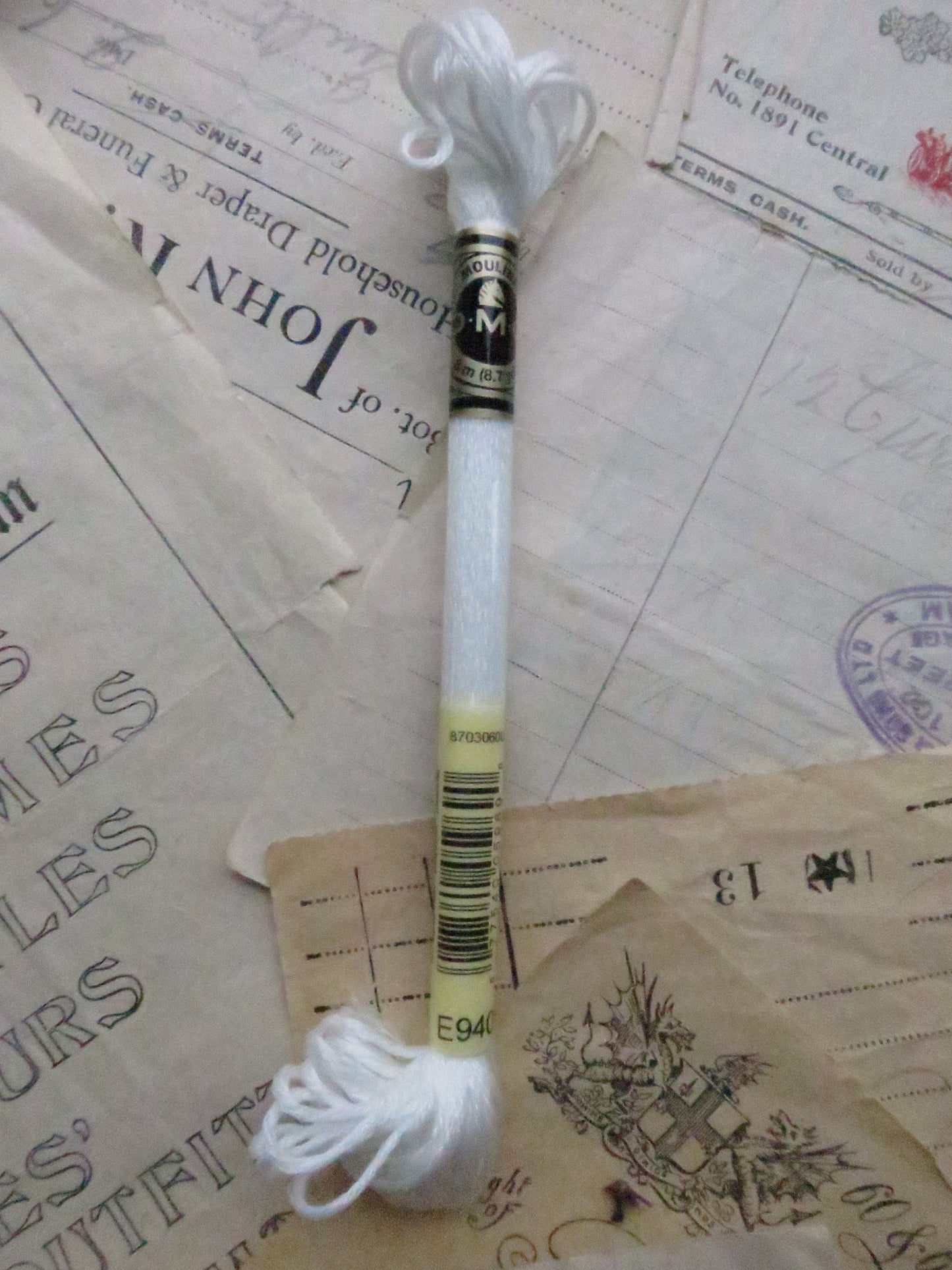 DMC Glow in The Dark Embroidery Thread-