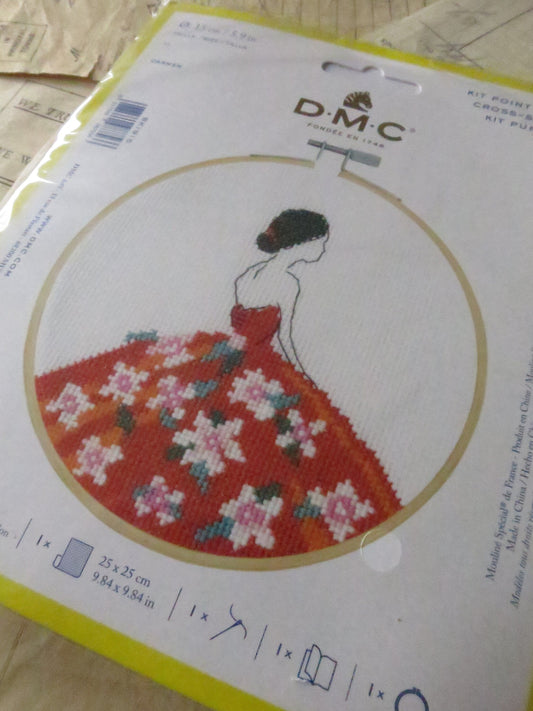 Carmen Folk Art Style Cross Stitch Embroidery Kit