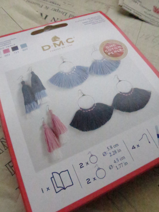 Tassel Earrings Kit- DMC- Projects for Kids & Teenagers