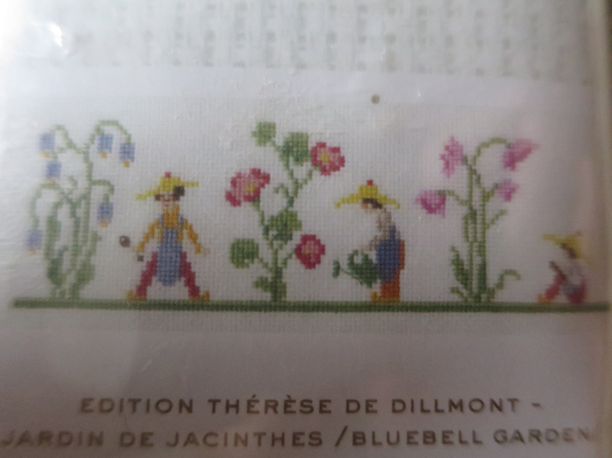 DMC Children's Hyacinth Garden Bookmark Cross Stitch Embroidery Kit