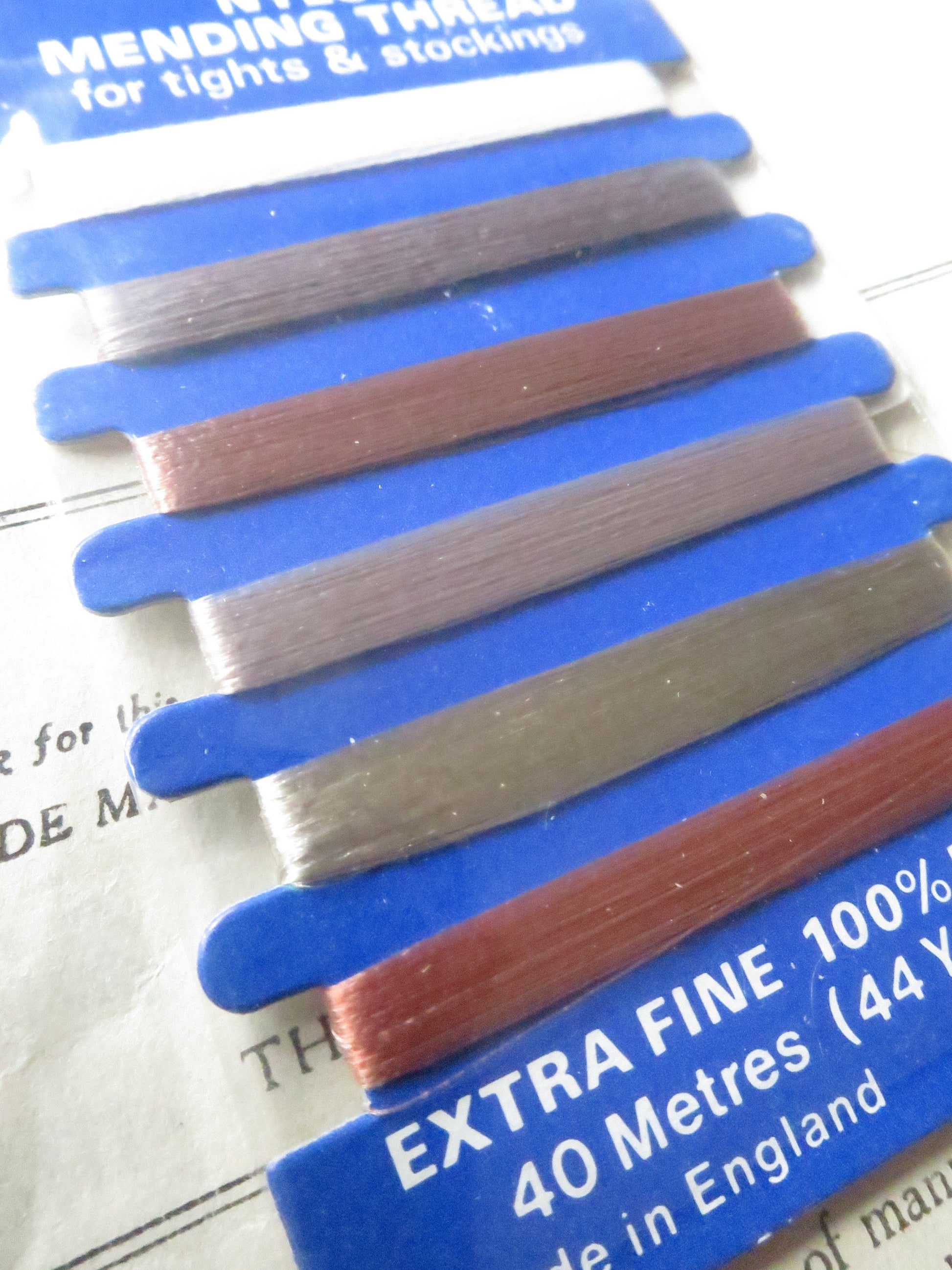 Nylon Stocking Mending Thread