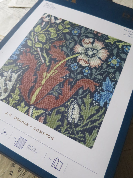 V&A J.H. Dearle 'Compton' Cushion Front Tapestry Kit