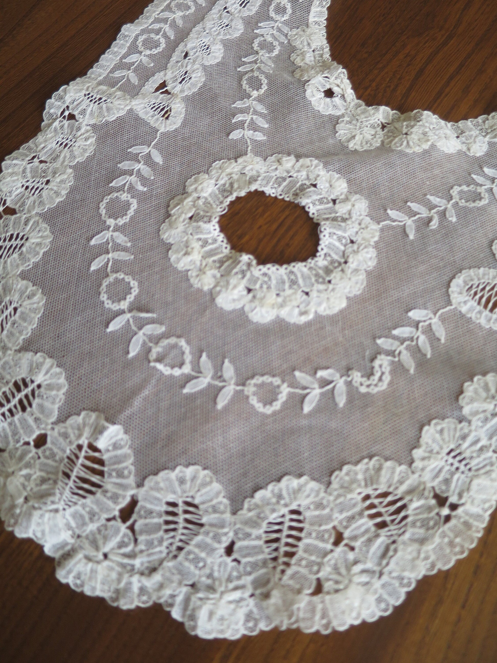 Antique Handmade Princess Lace Collar