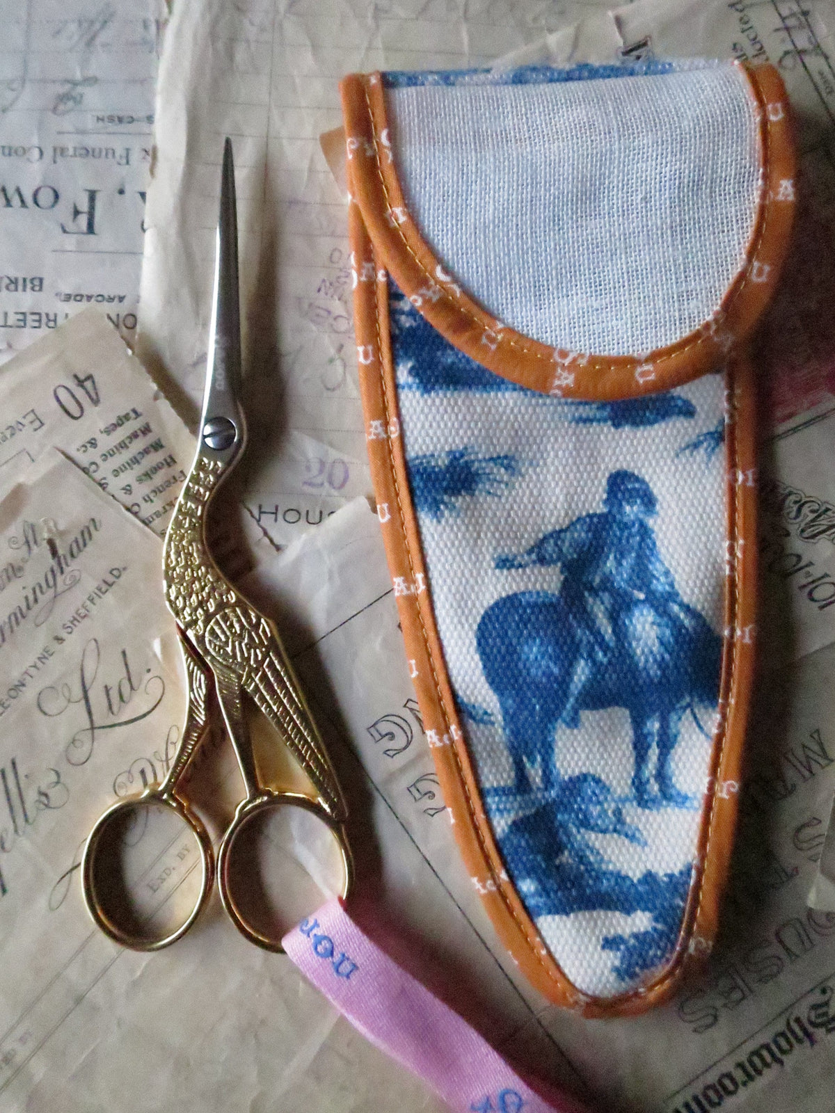 Sajou Large Gilded Stork Scissors