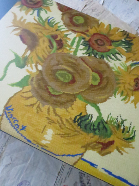 The National Gallery 'Sunflowers' Van Gogh- Tapestry Kit