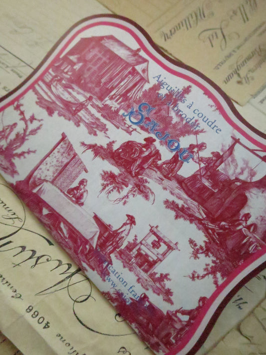 Sajou Toile du Jouy 40 Needle Selection Picture Books