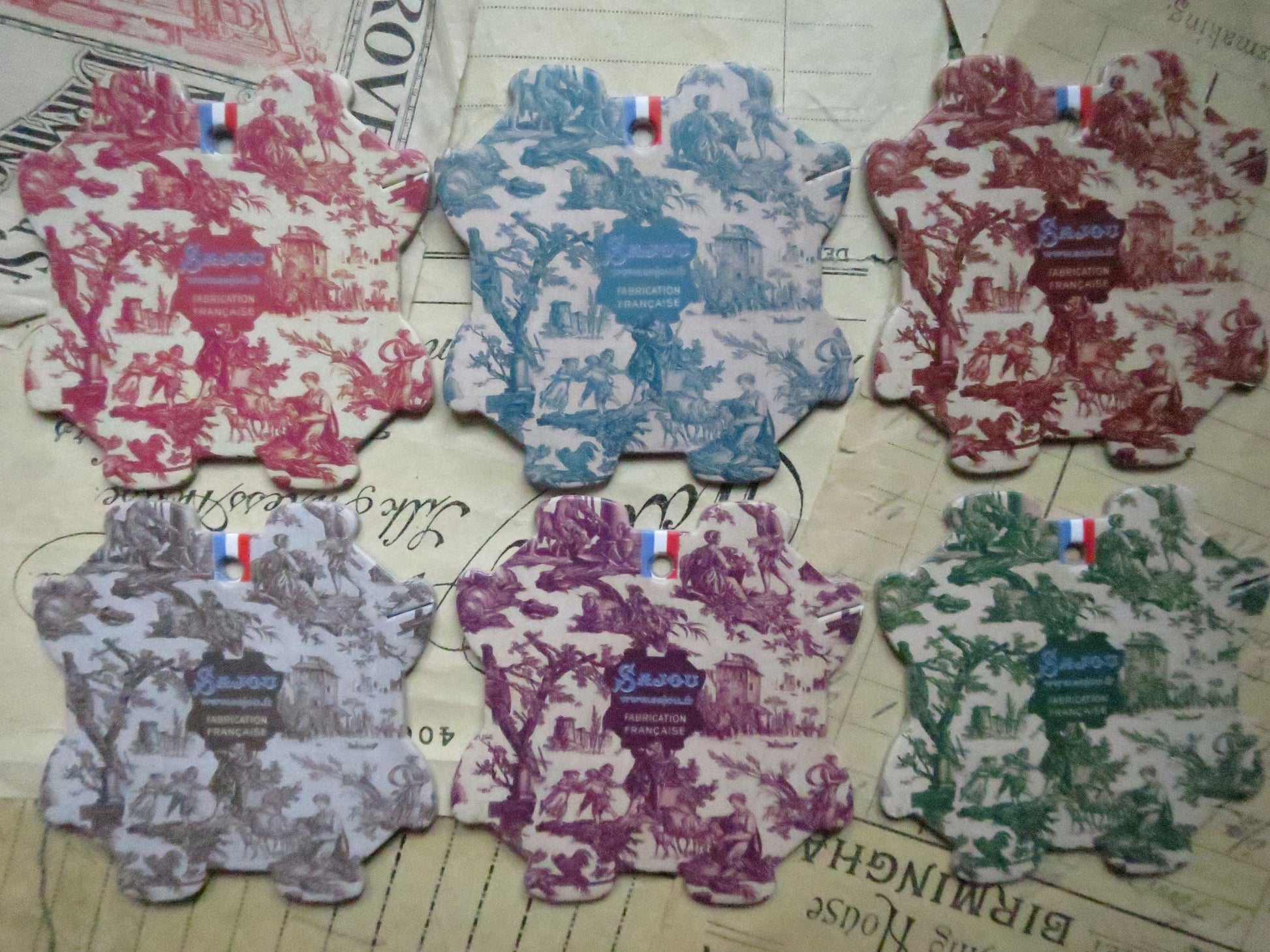 Sajou Thread Card Winders- Toile du Jouy