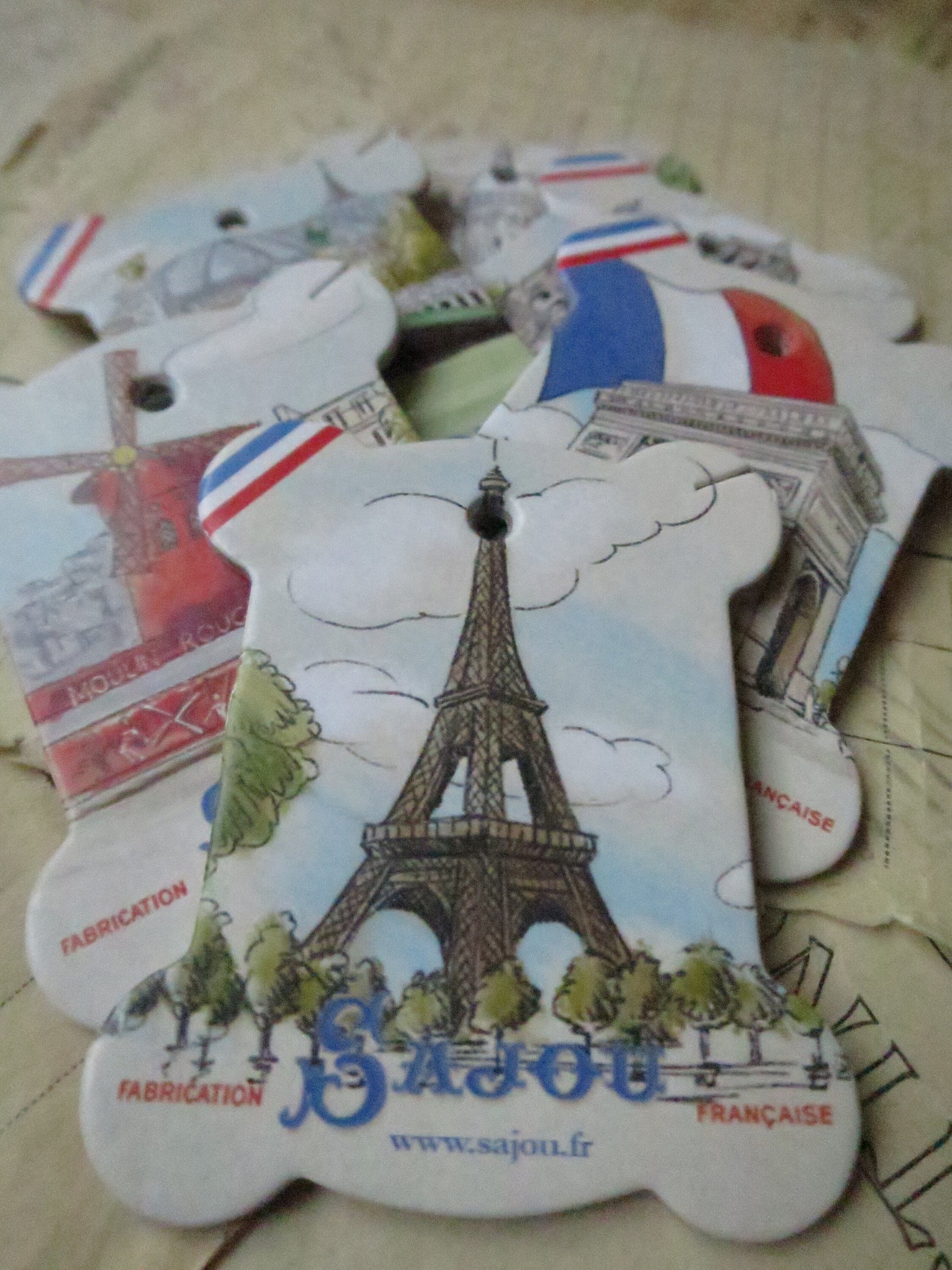 Sajou Thread Card Winders- Views of Paris