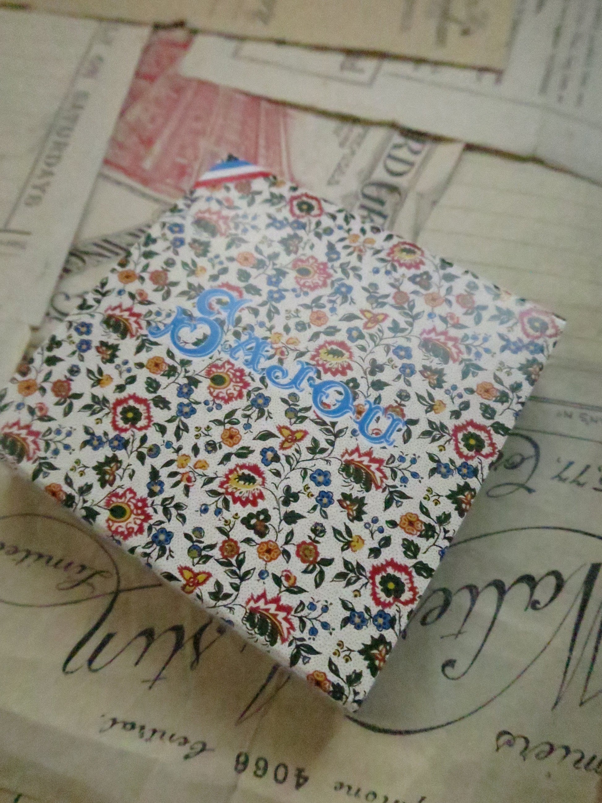 Sajou Thread Card Winders- Woodcut Portraits