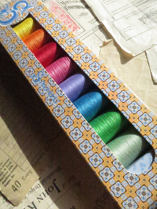 Sajou Fil au Chinois Cotton Thread Boxed Set- Brights