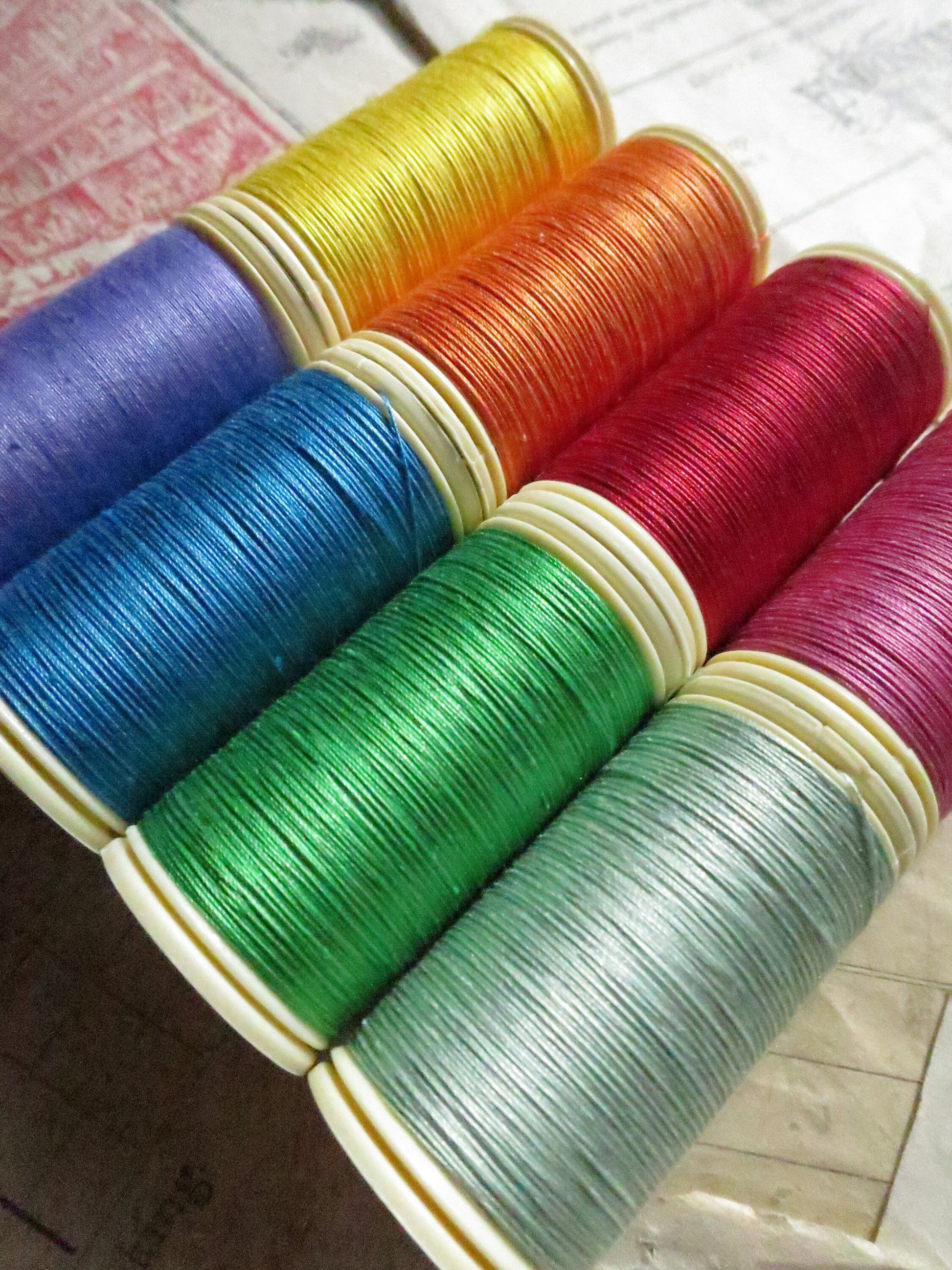 Sajou Fil au Chinois Cotton Thread Boxed Set- Brights