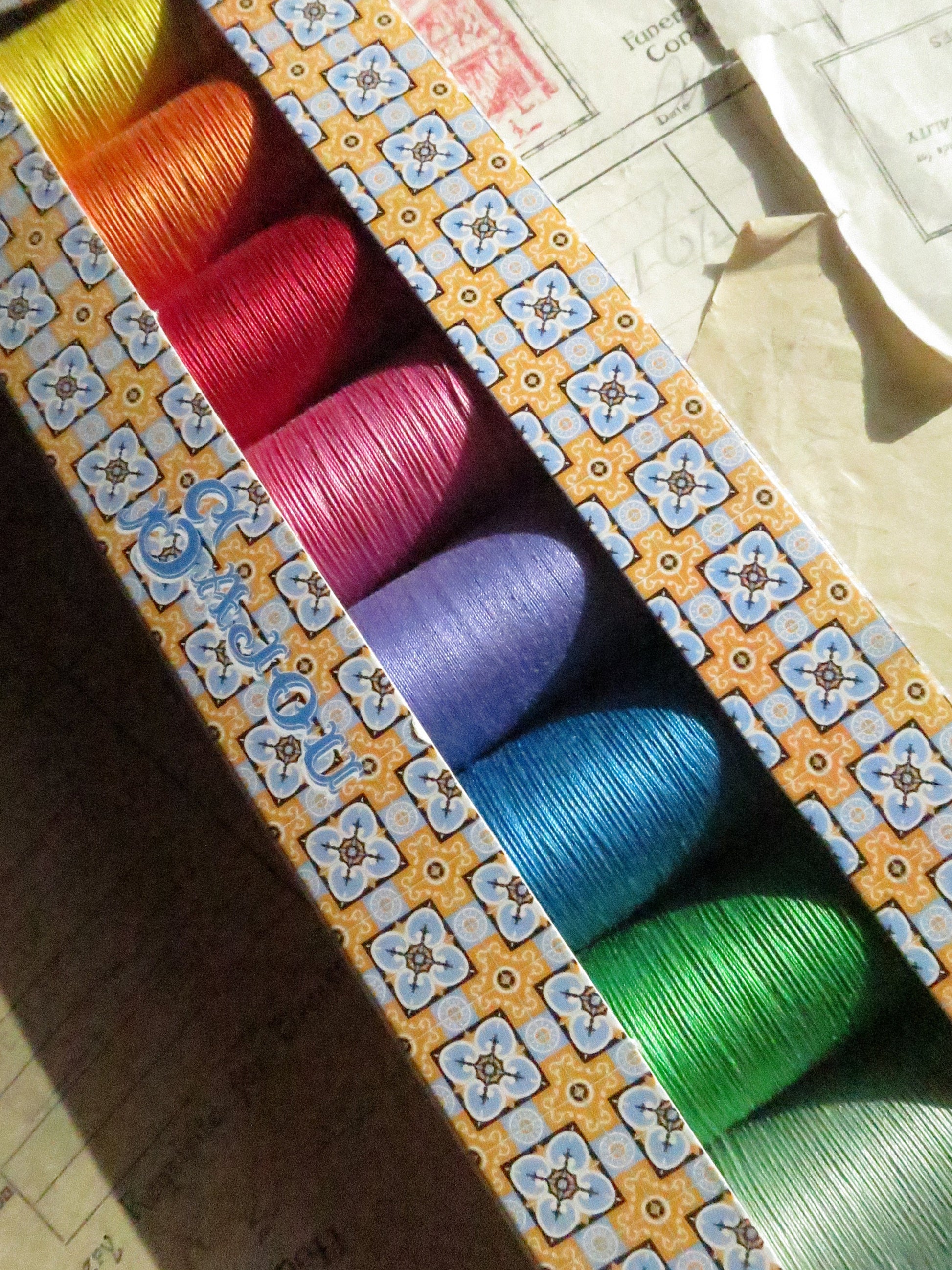 Sajou Fil au Chinois Cotton Thread Boxed Set- Brights