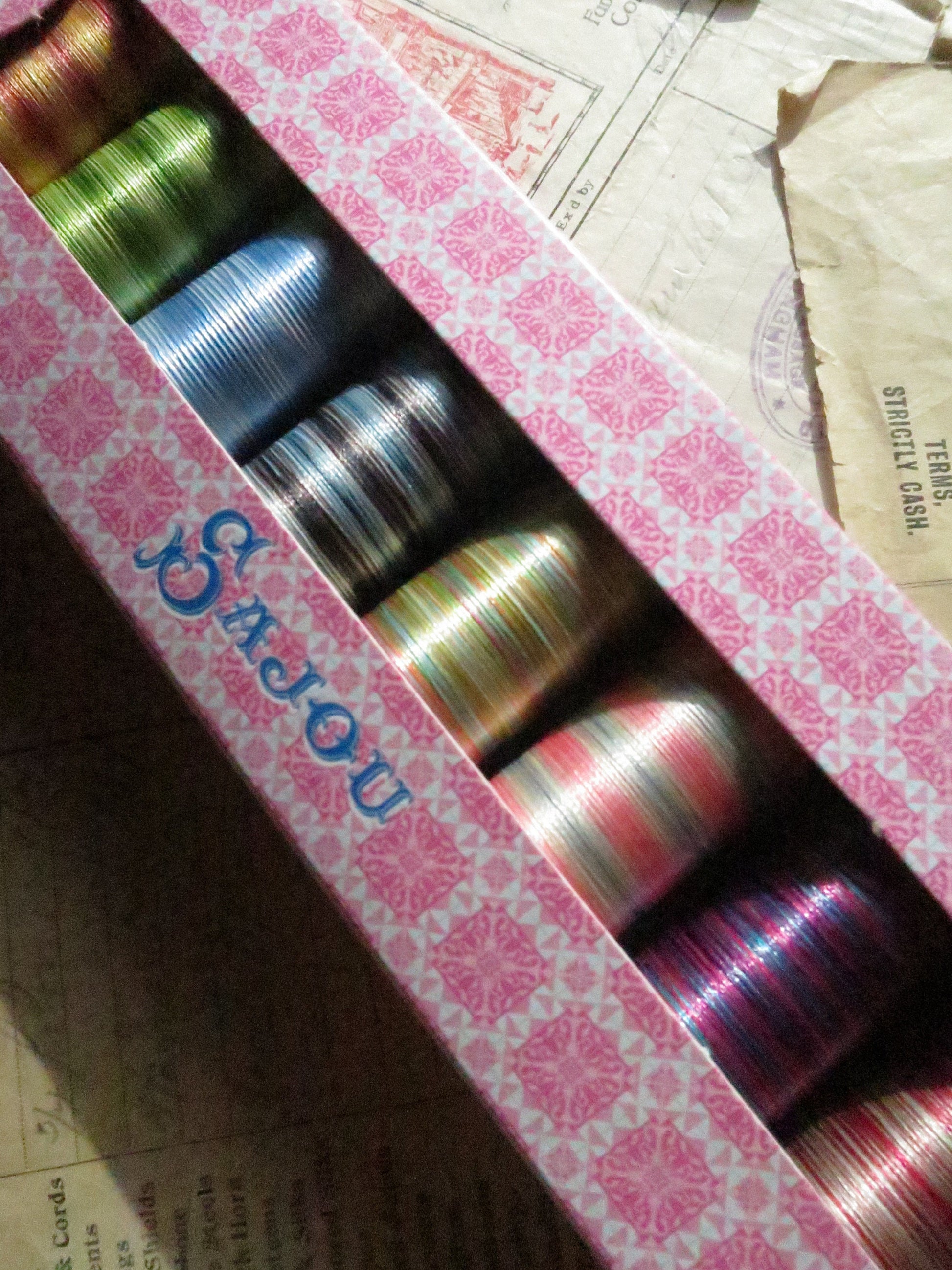 Sajou Glossy Varigated Thread/ Fil Multicolore Brilliant Thread Boxed Set- Popular Colours