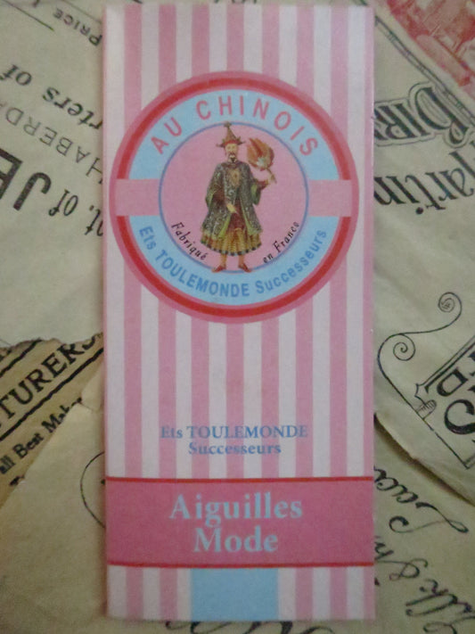 Sajou Booklet- 15 Assorted Milliner Needles