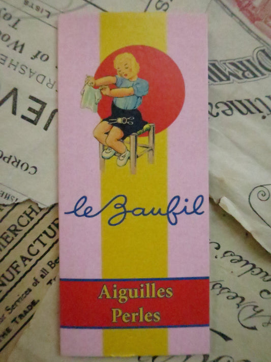 Sajou Booklet 4 Beading Needles No's 10 & 12