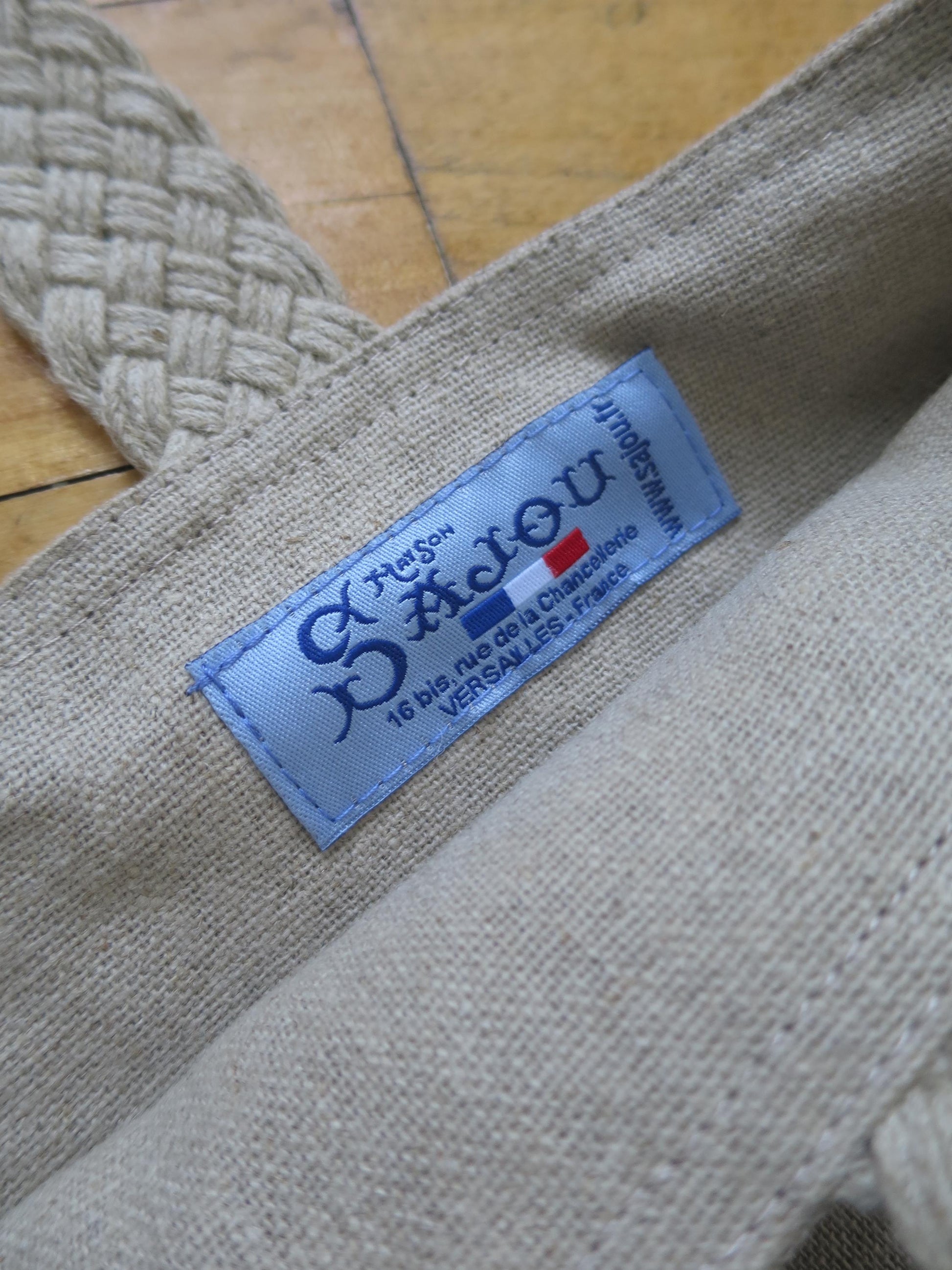 Sajou 32 Count Linen Tote Bag to Embroider