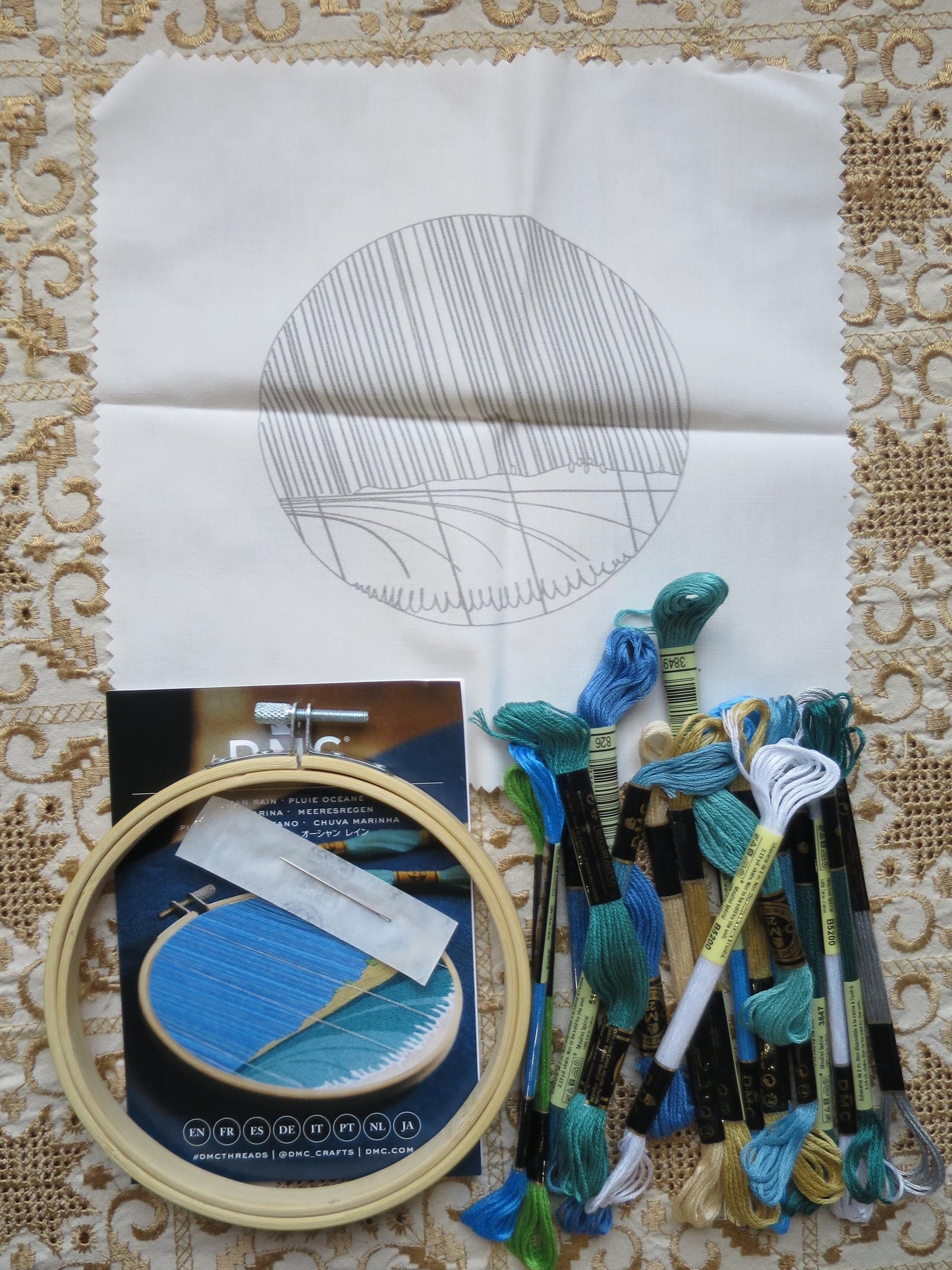 Ocean Rain by Victoria Rose Richards- Embroidery Kit