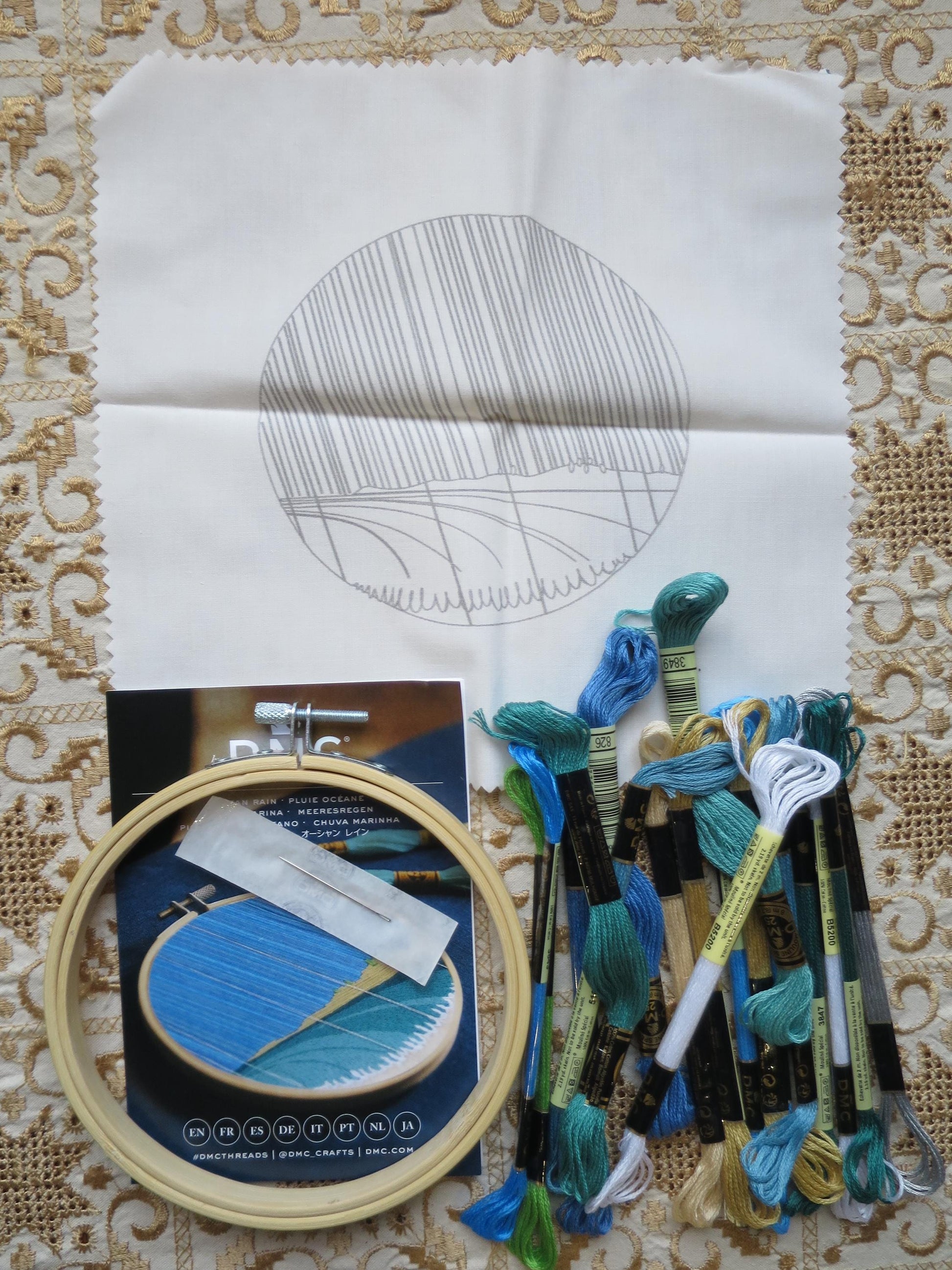 Ocean Rain by Victoria Rose Richards- Embroidery Kit